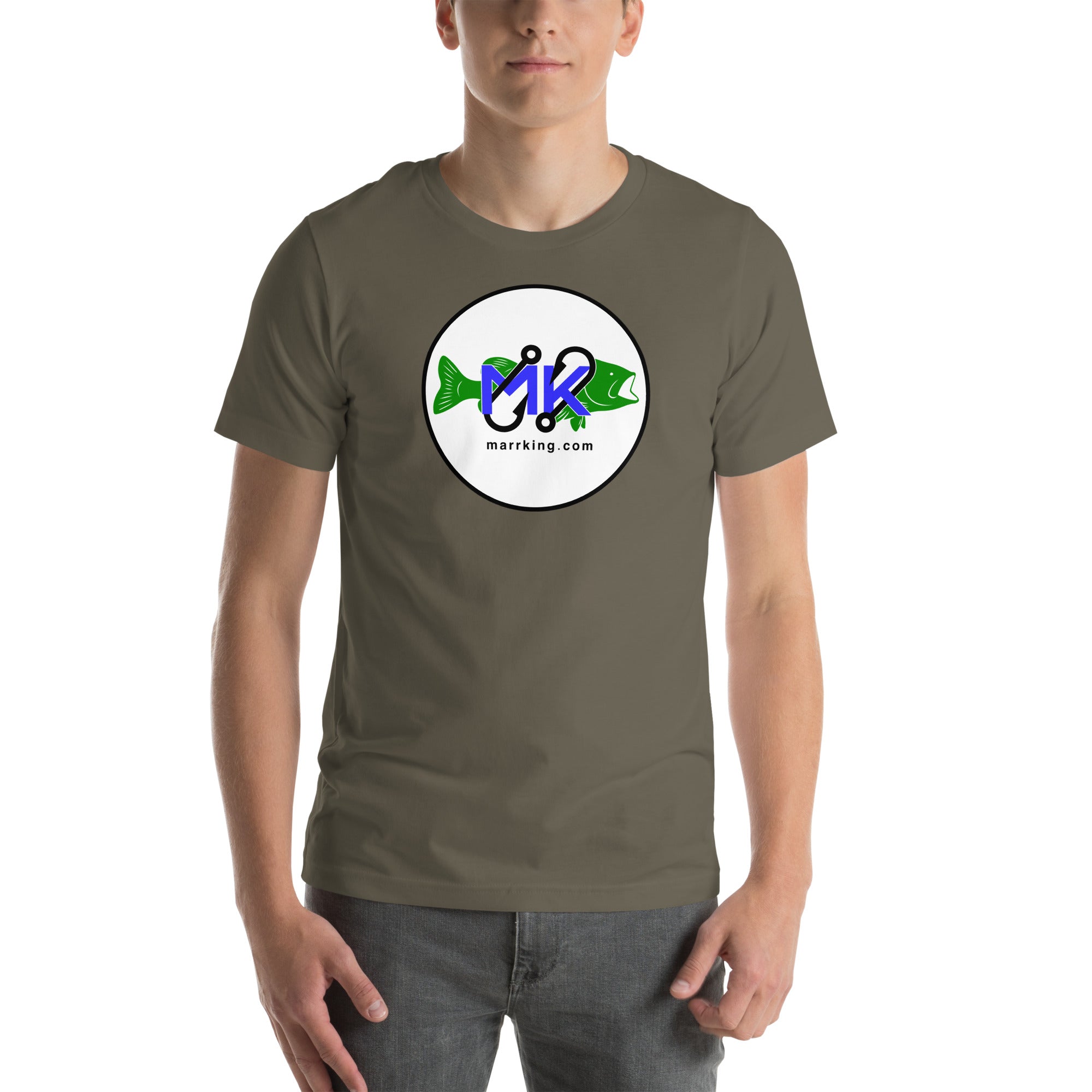 Unisex t-shirt - MK with fish