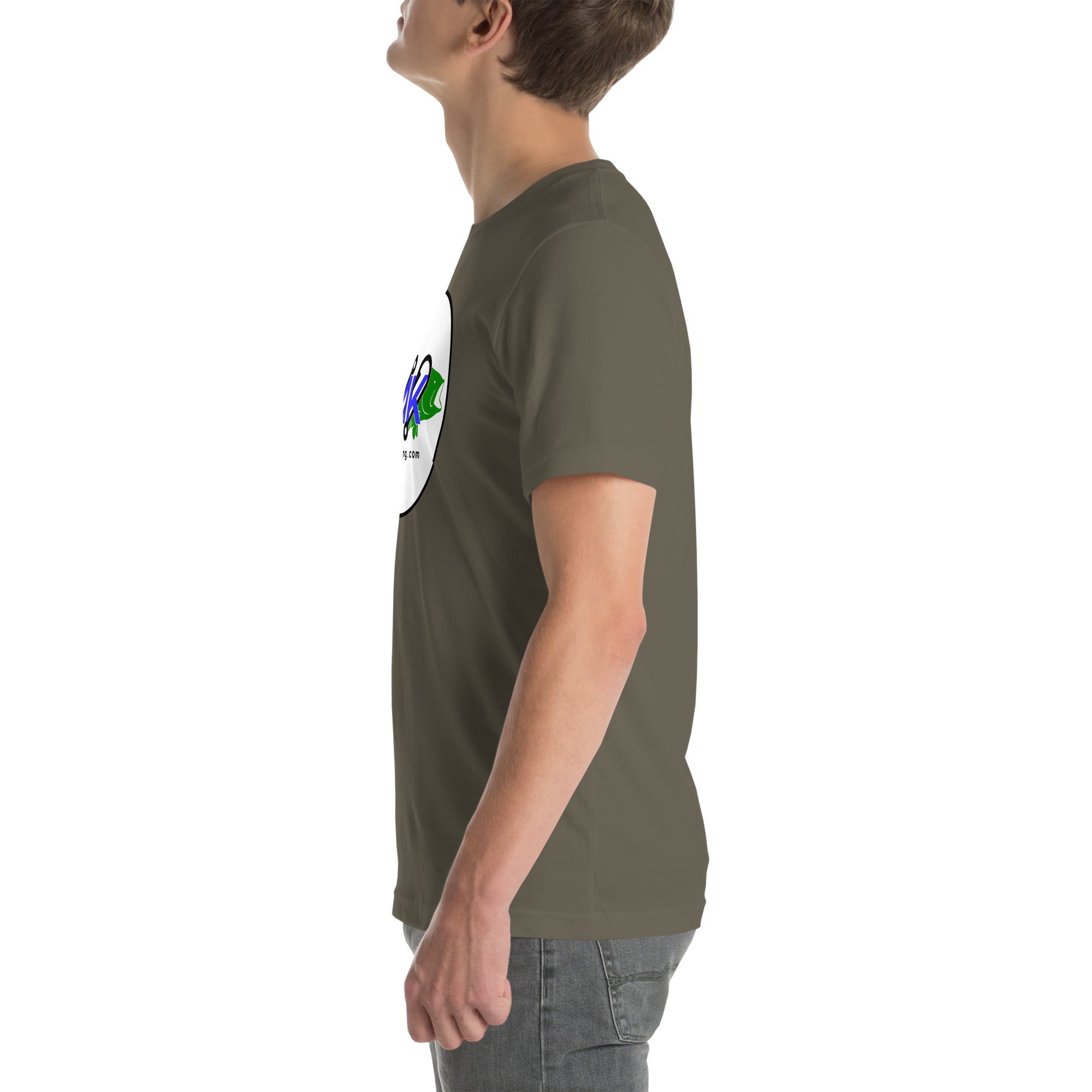 Unisex t-shirt - MK with fish