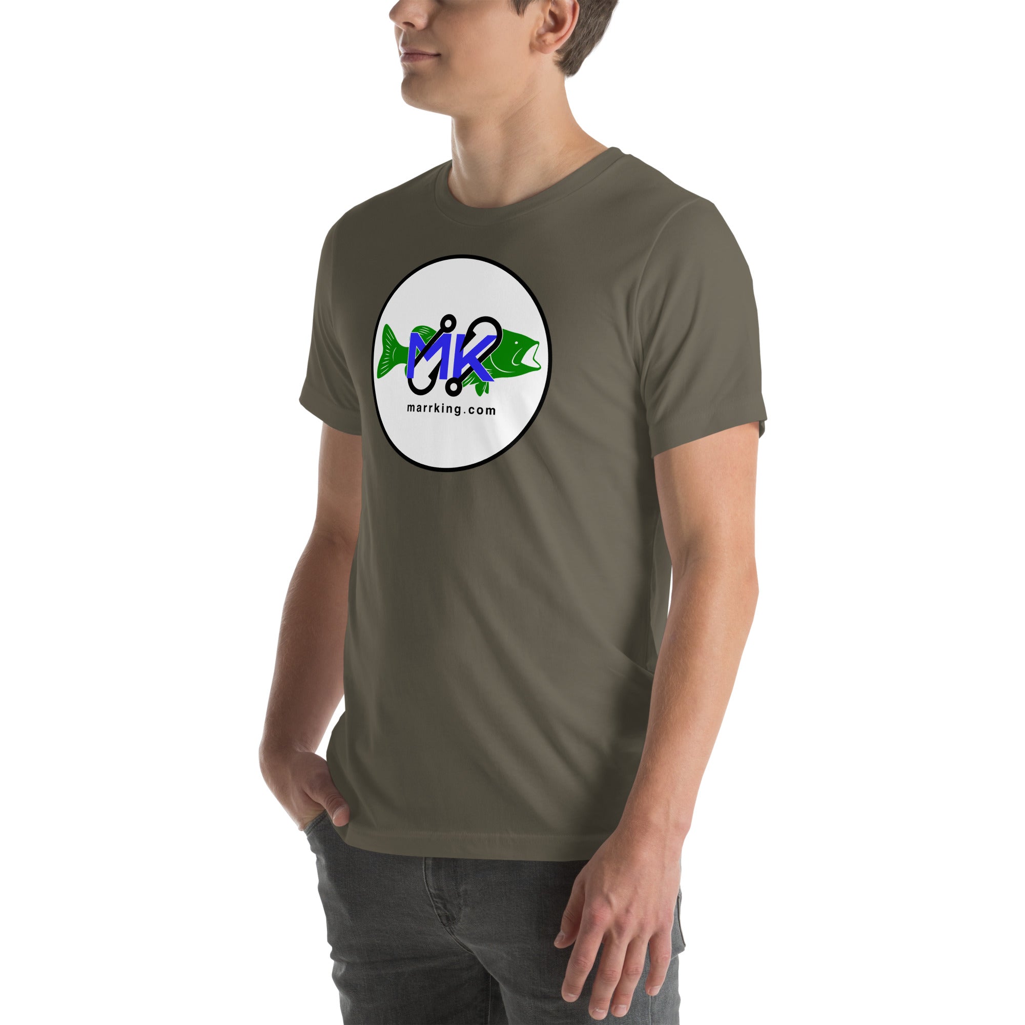 Unisex t-shirt - MK with fish
