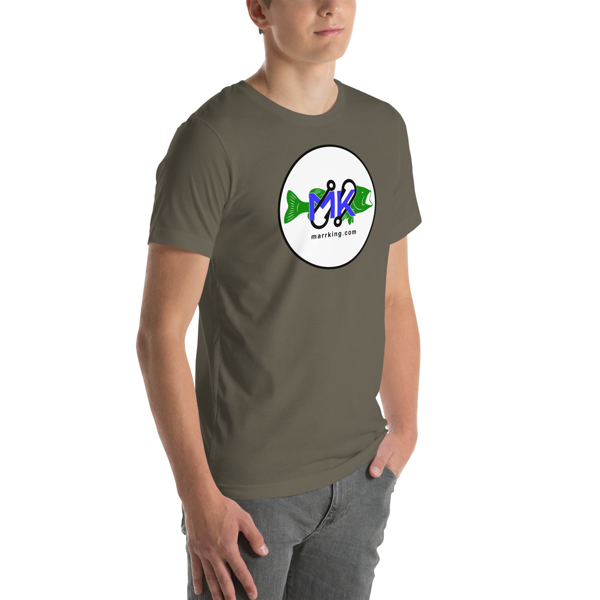 Unisex t-shirt - MK with fish