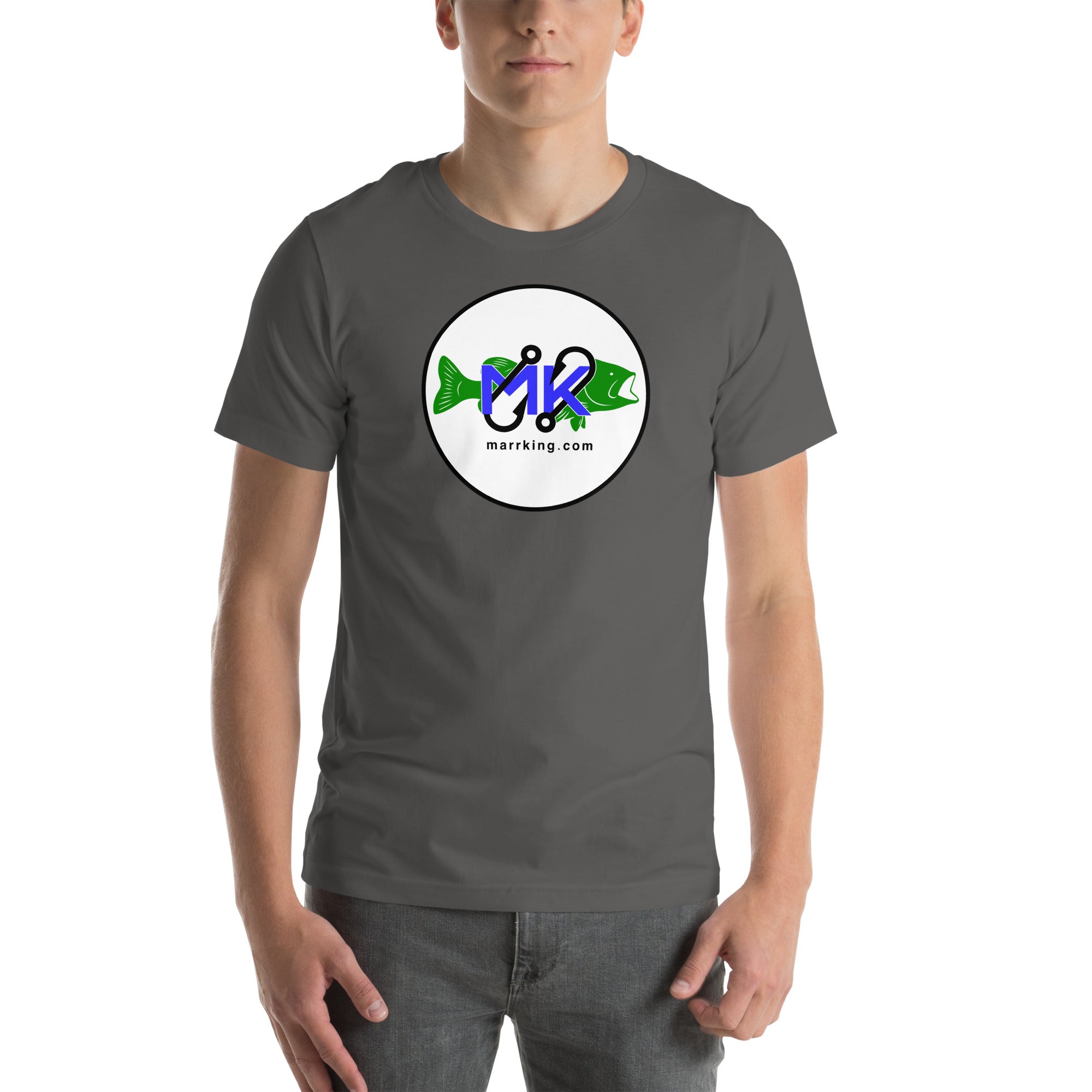 Unisex t-shirt - MK with fish