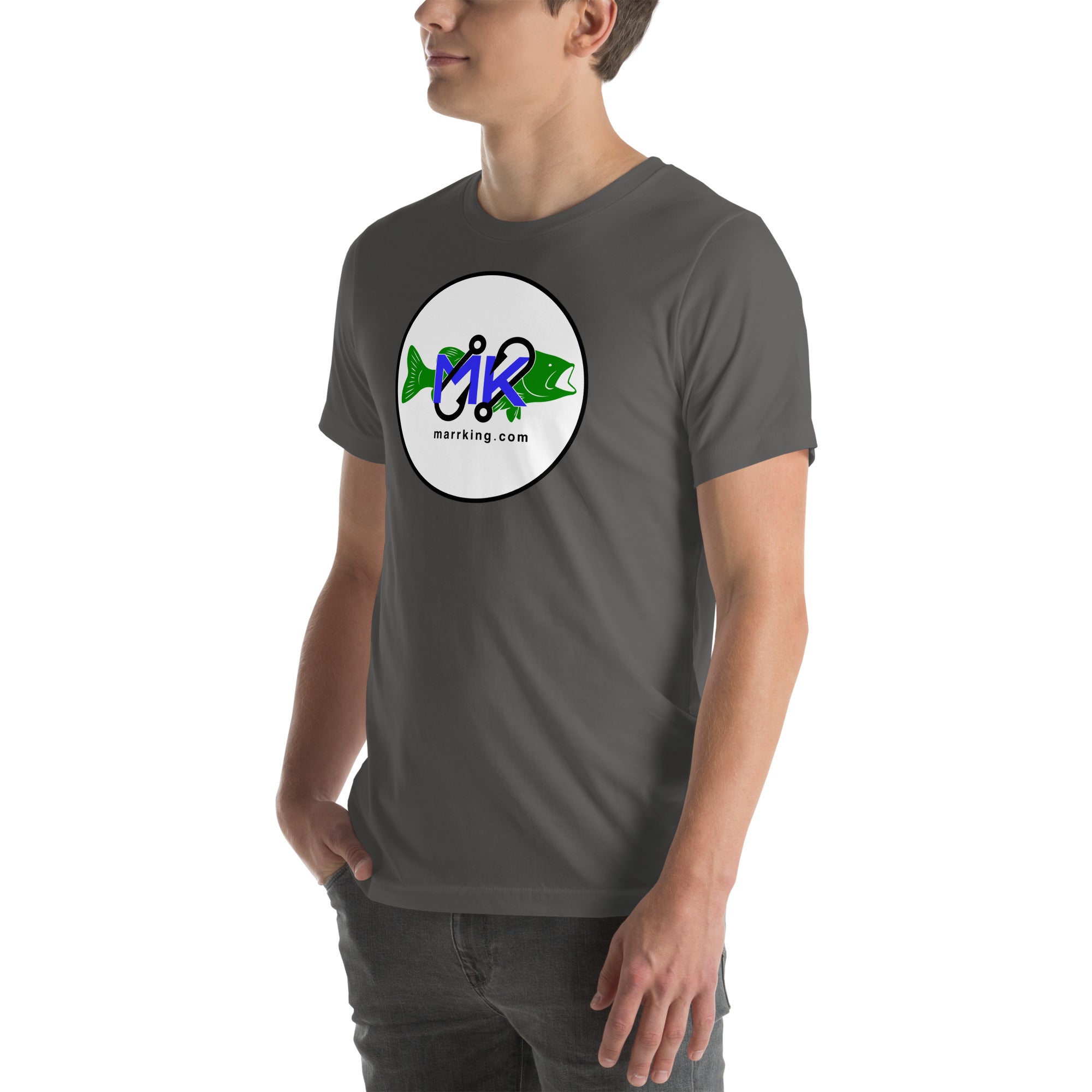 Unisex t-shirt - MK with fish