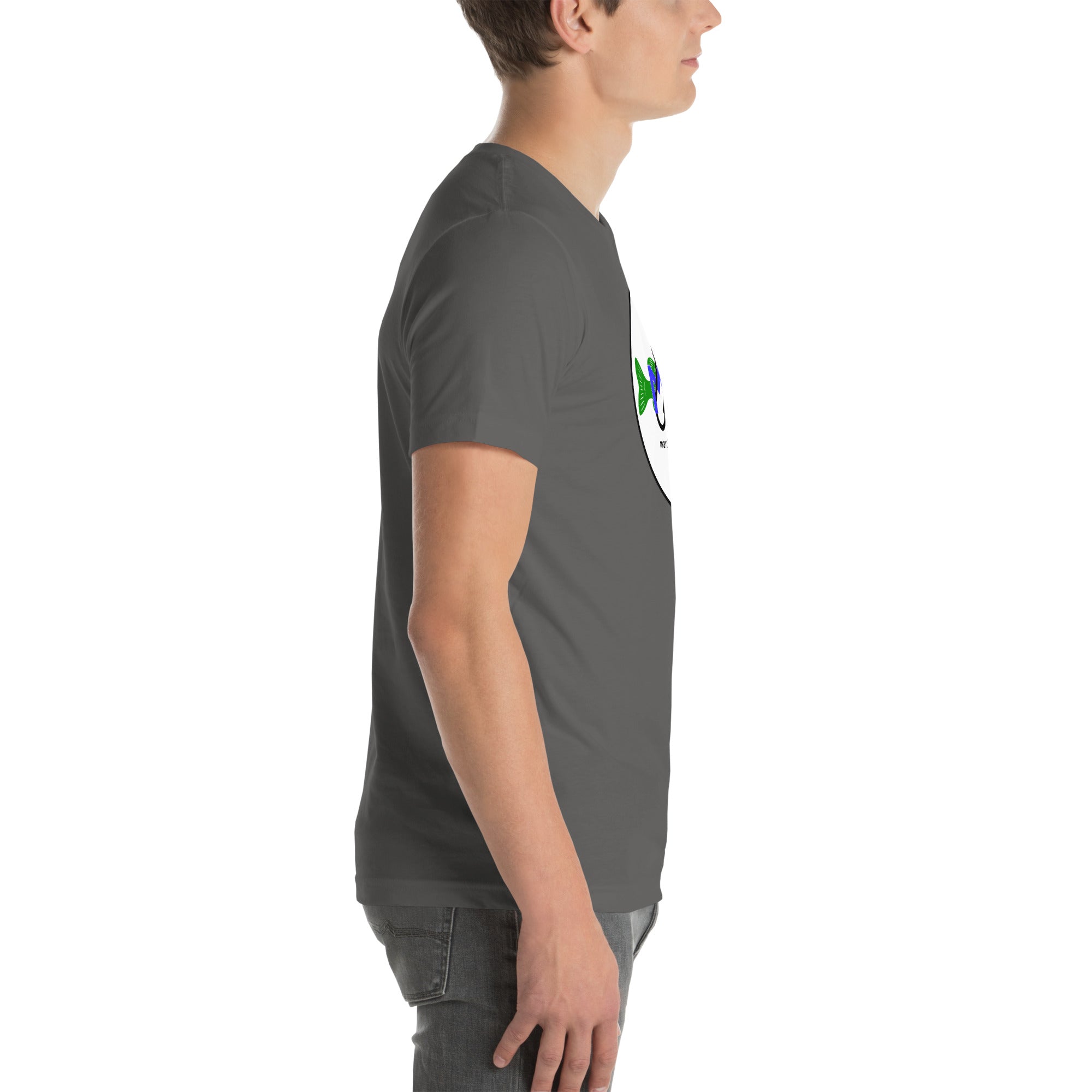 Unisex t-shirt - MK with fish
