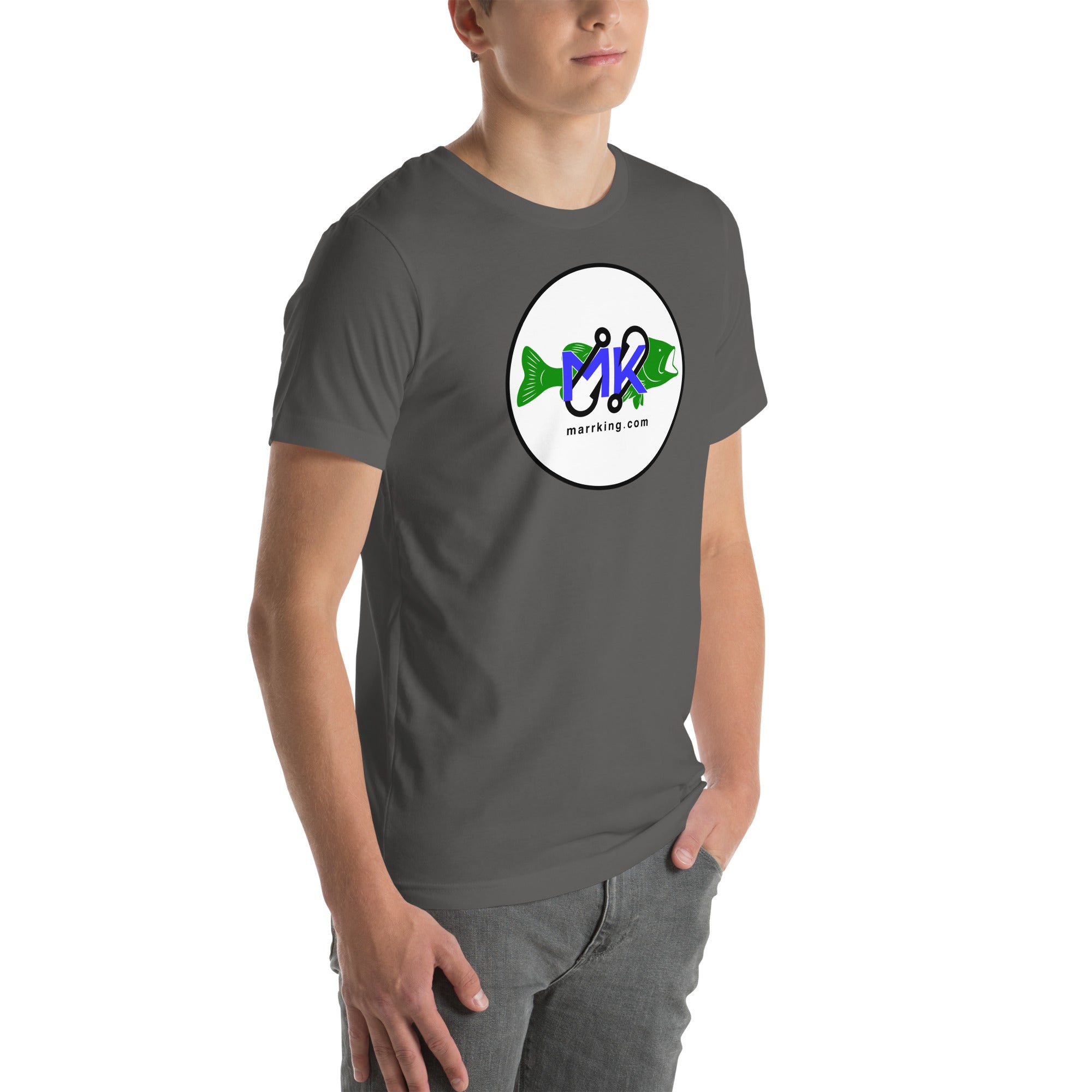 Unisex t-shirt - MK with fish