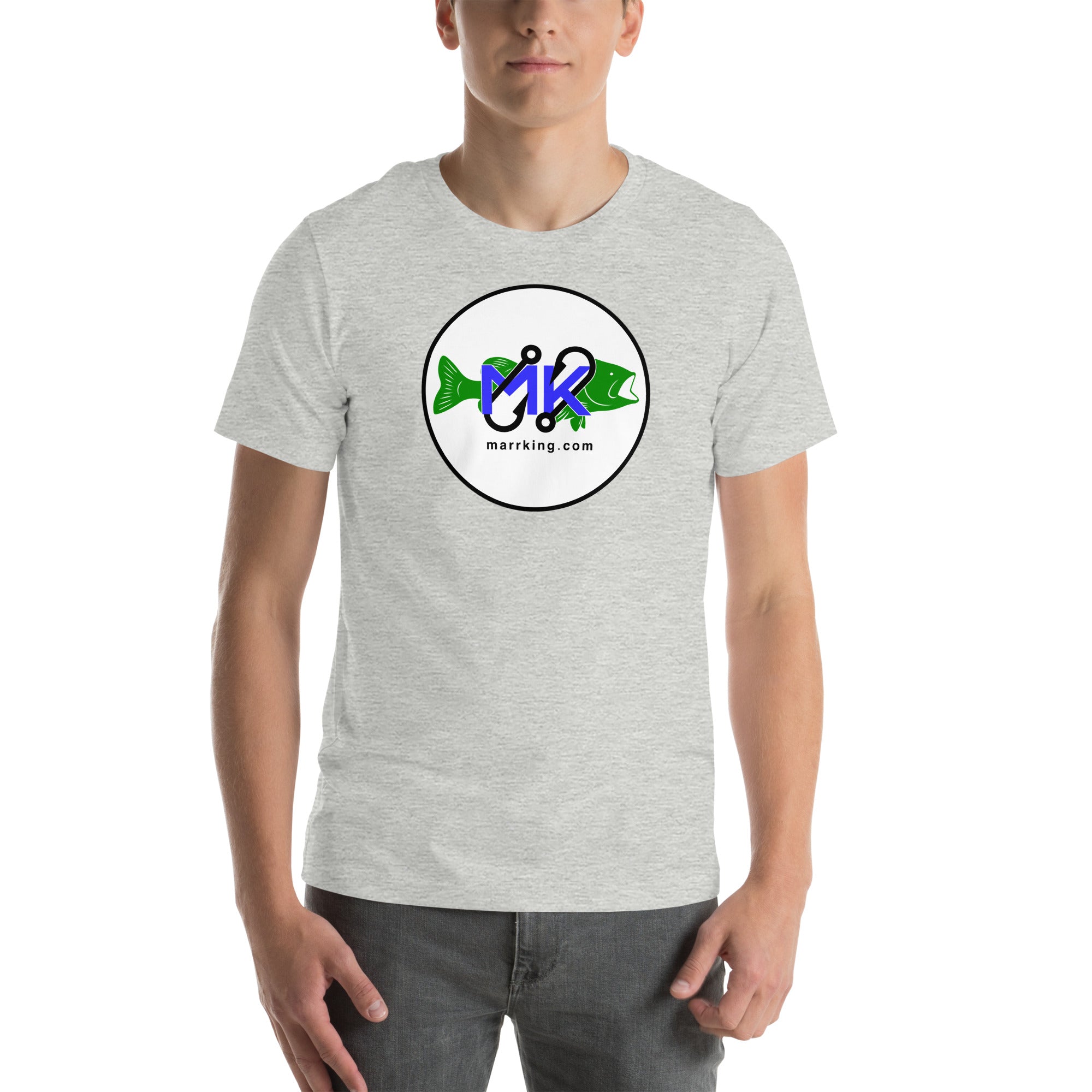 Unisex t-shirt - MK with fish
