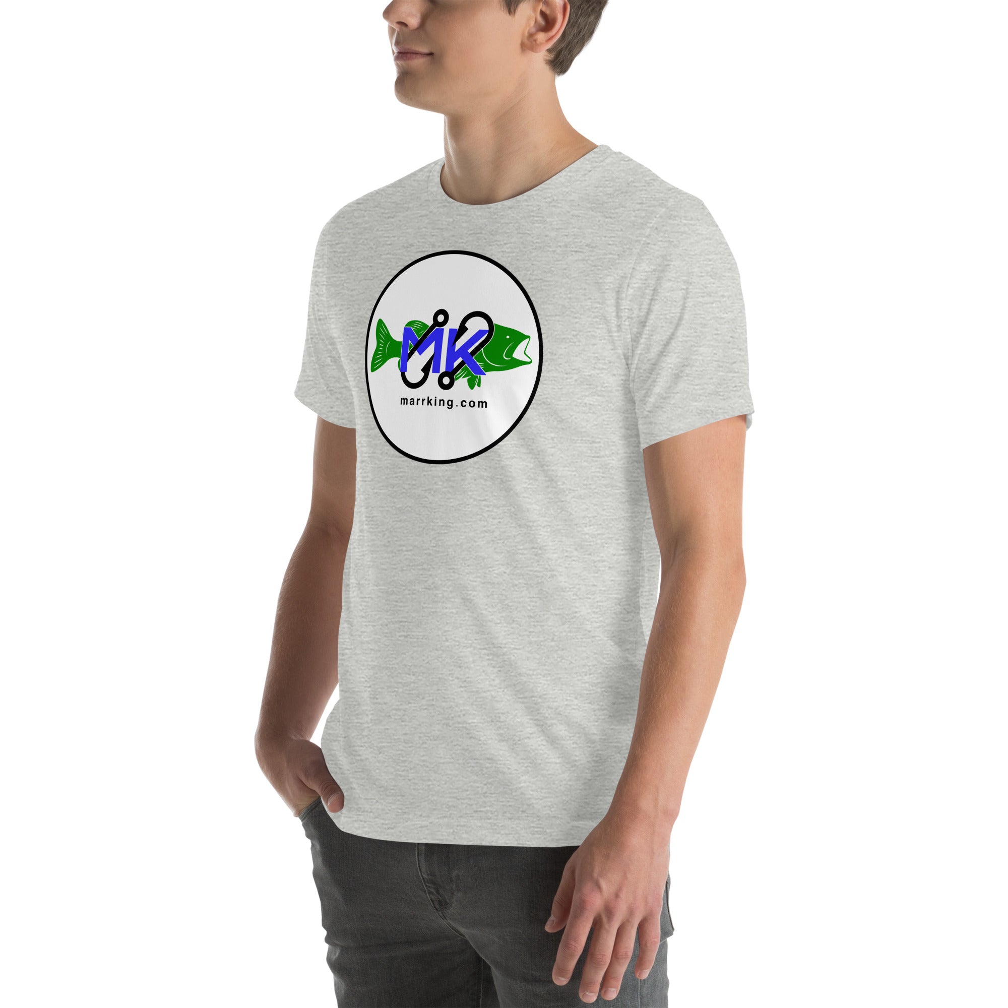 Unisex t-shirt - MK with fish