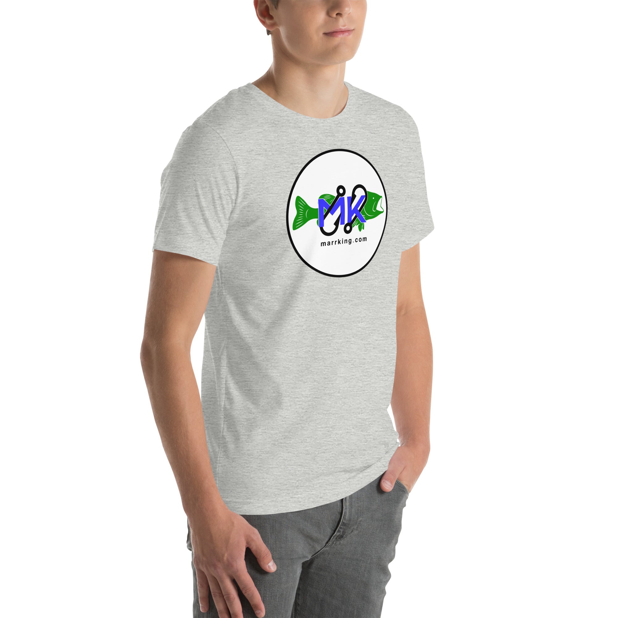 Unisex t-shirt - MK with fish