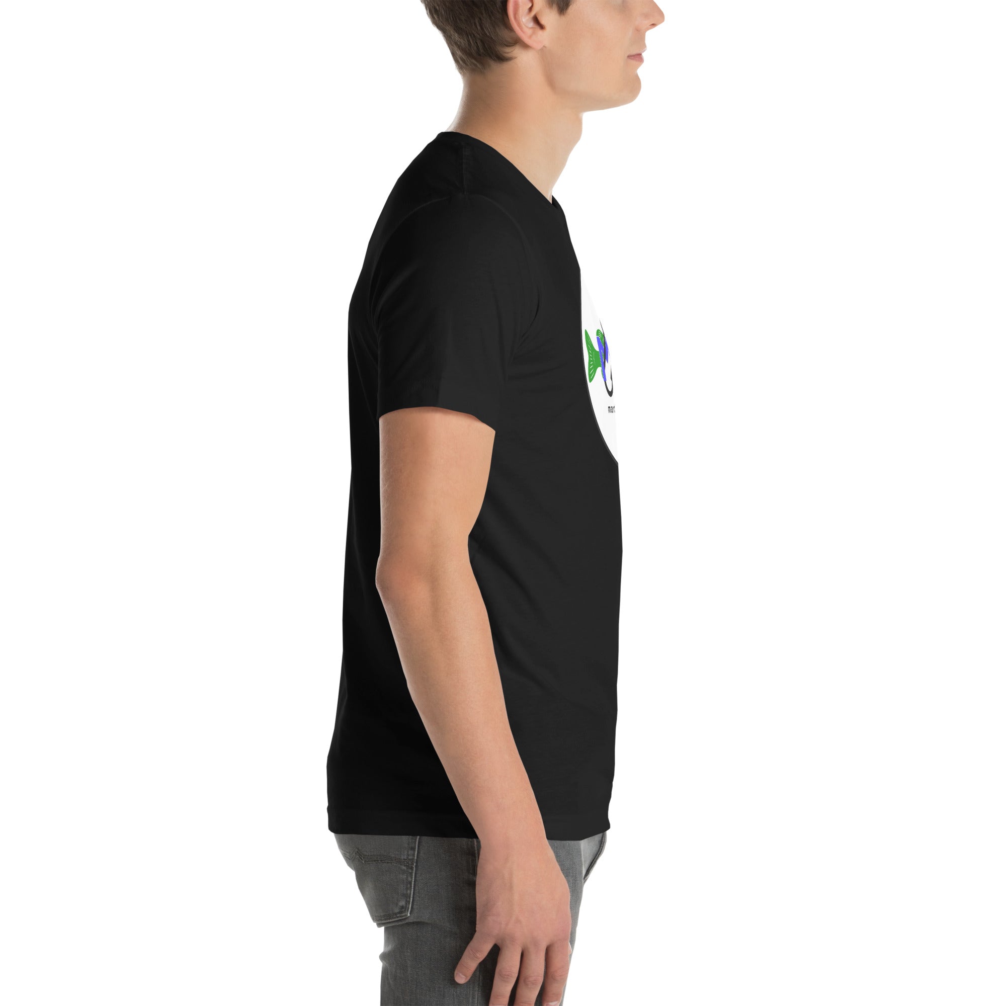 Unisex t-shirt - MK with fish