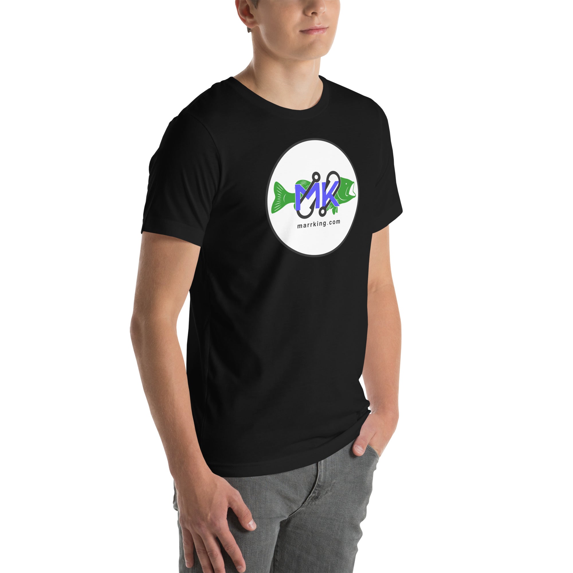 Unisex t-shirt - MK with fish