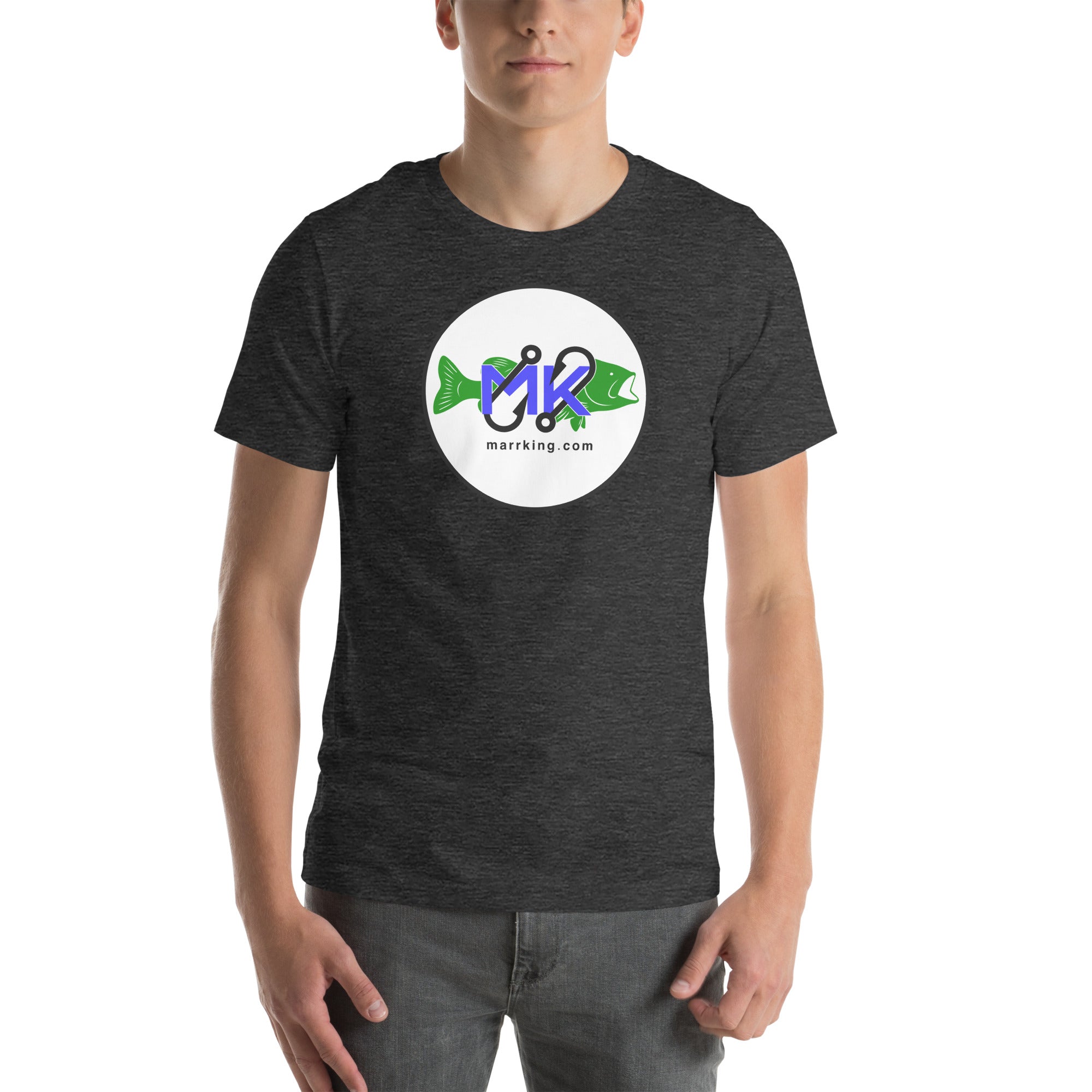 Unisex t-shirt - MK with fish