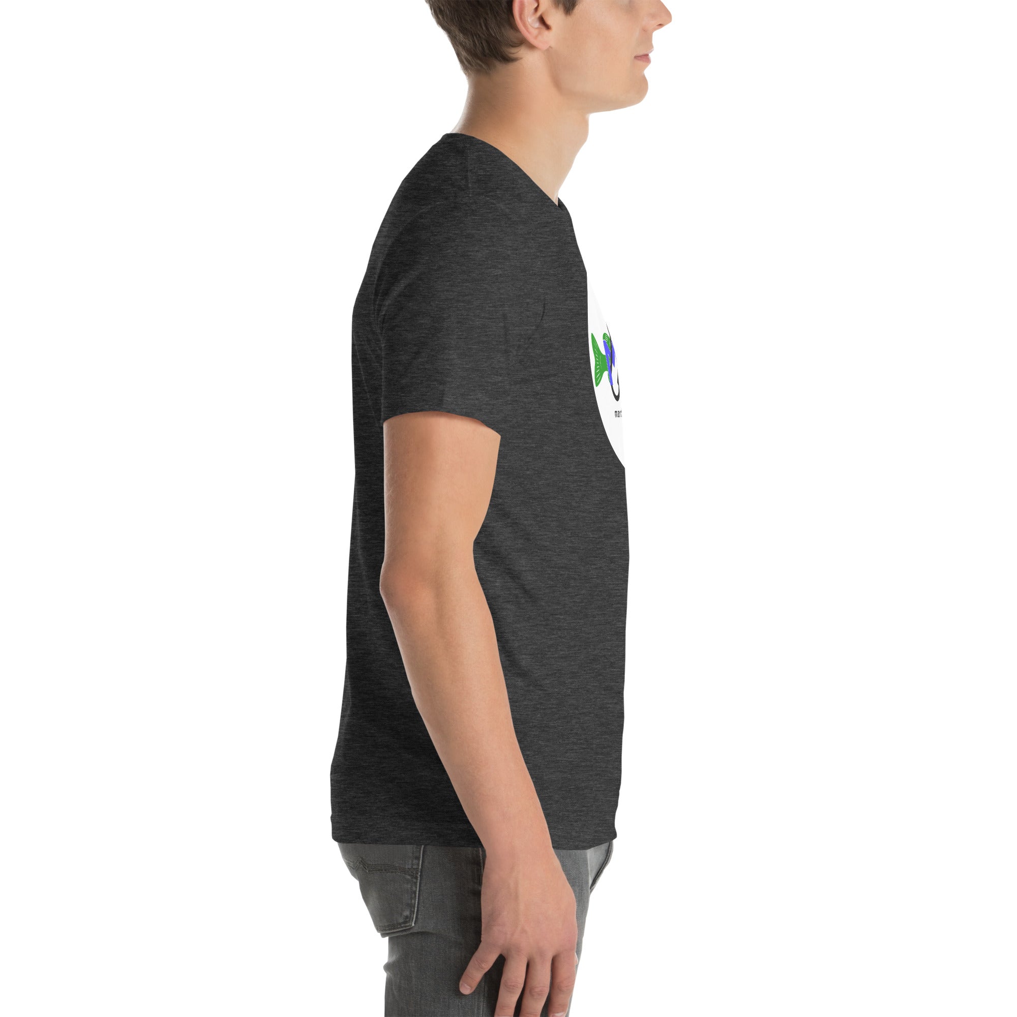 Unisex t-shirt - MK with fish
