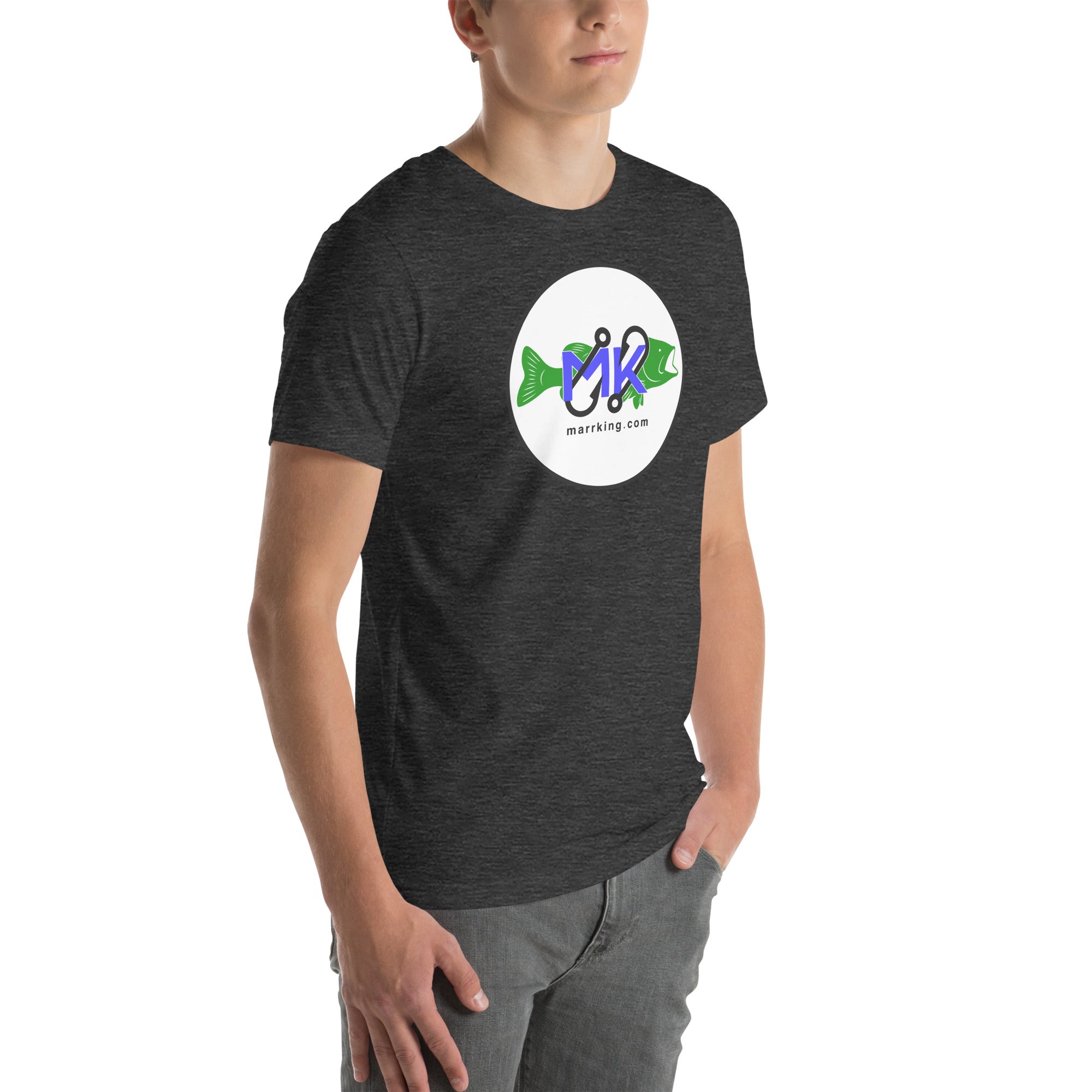 Unisex t-shirt - MK with fish