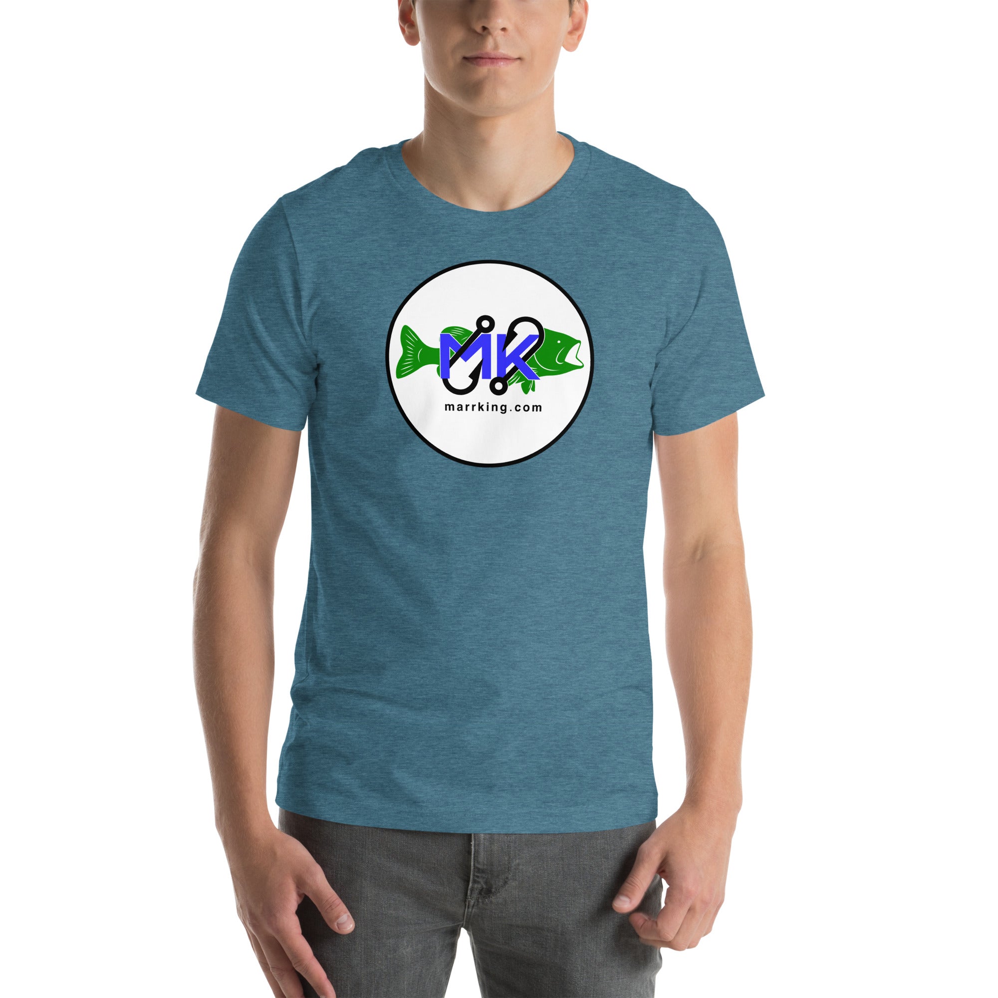 Unisex t-shirt - MK with fish