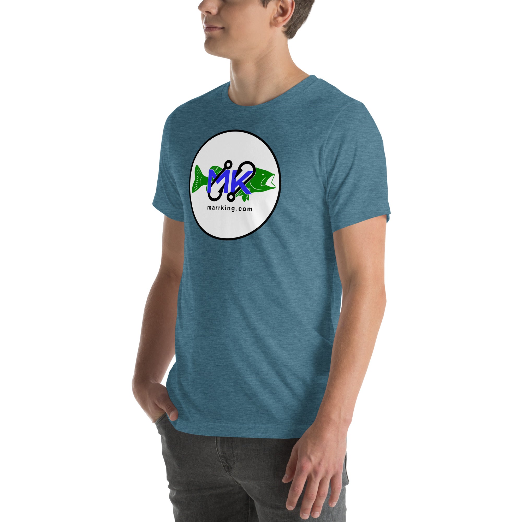 Unisex t-shirt - MK with fish