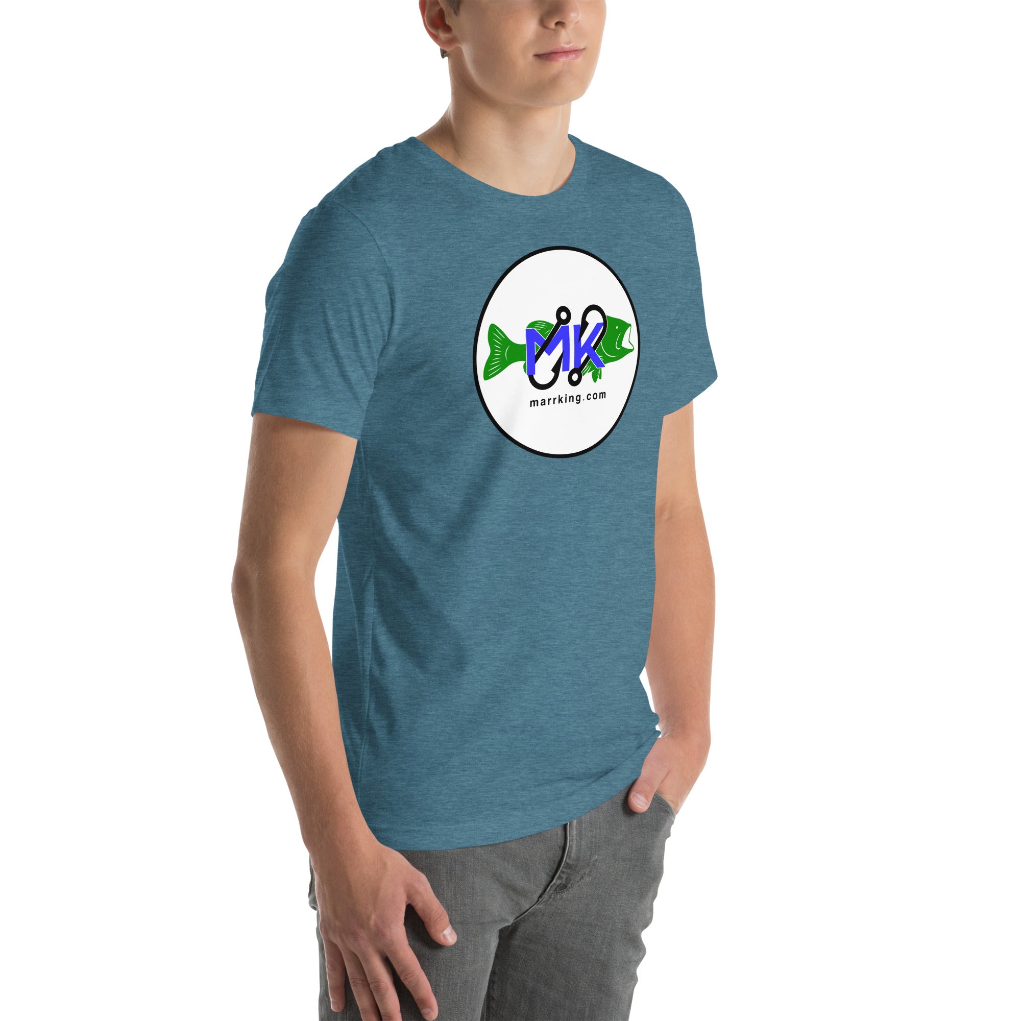 Unisex t-shirt - MK with fish