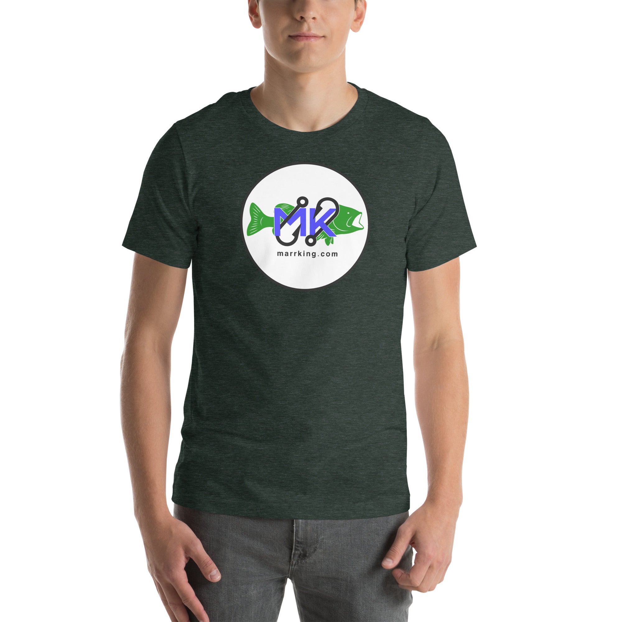 Unisex t-shirt - MK with fish
