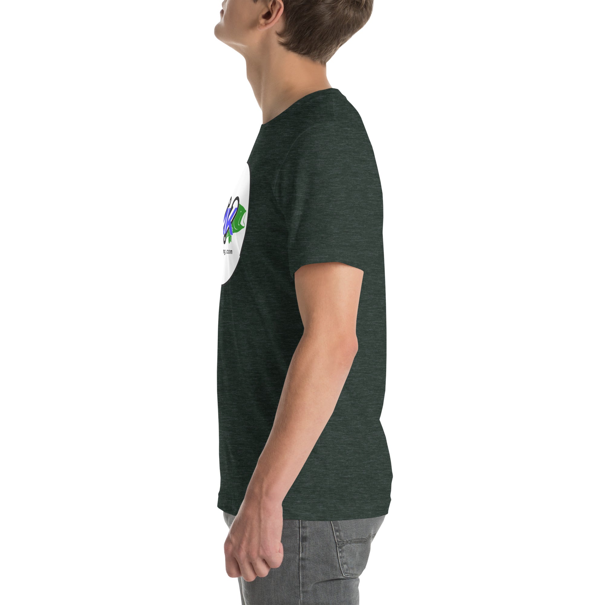 Unisex t-shirt - MK with fish
