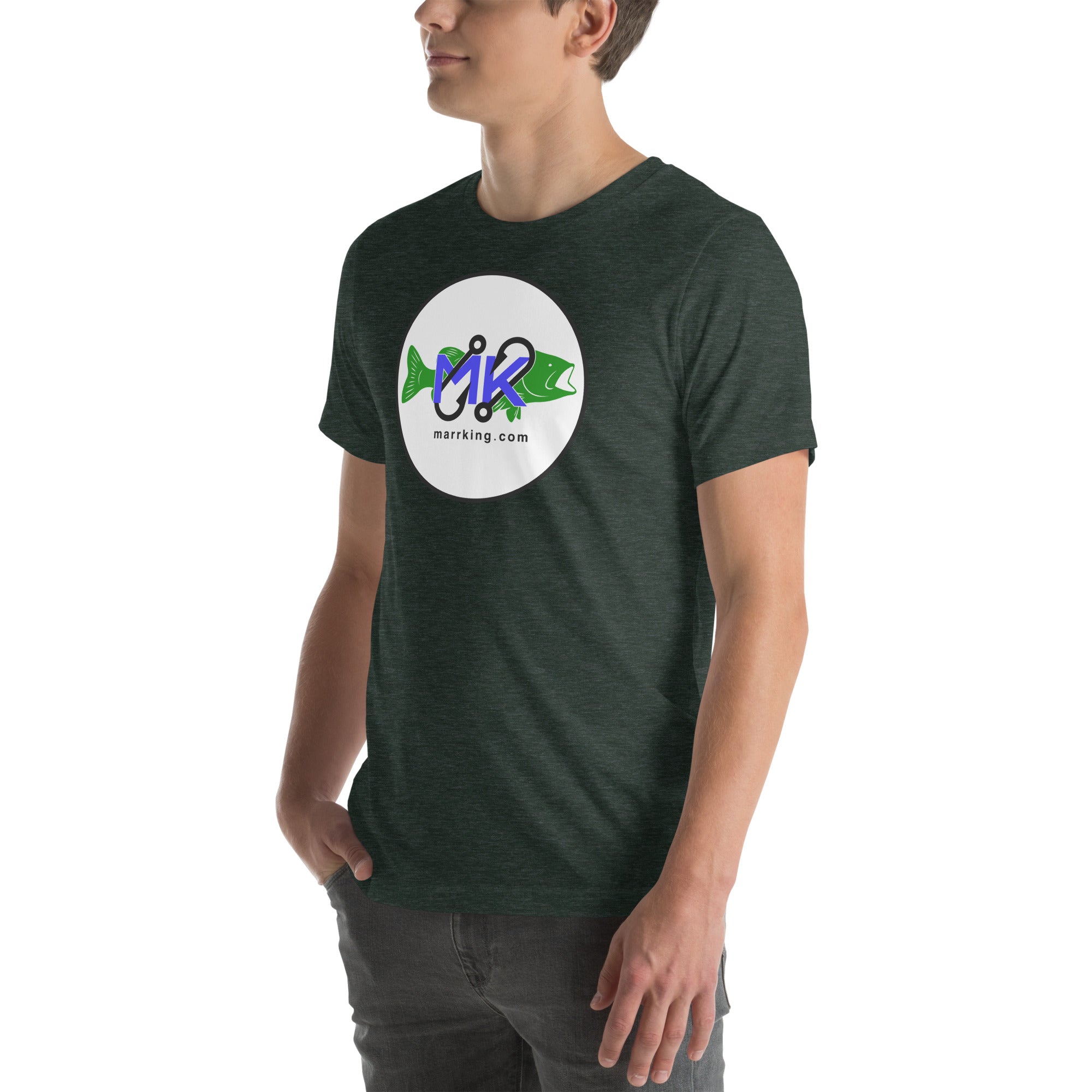 Unisex t-shirt - MK with fish