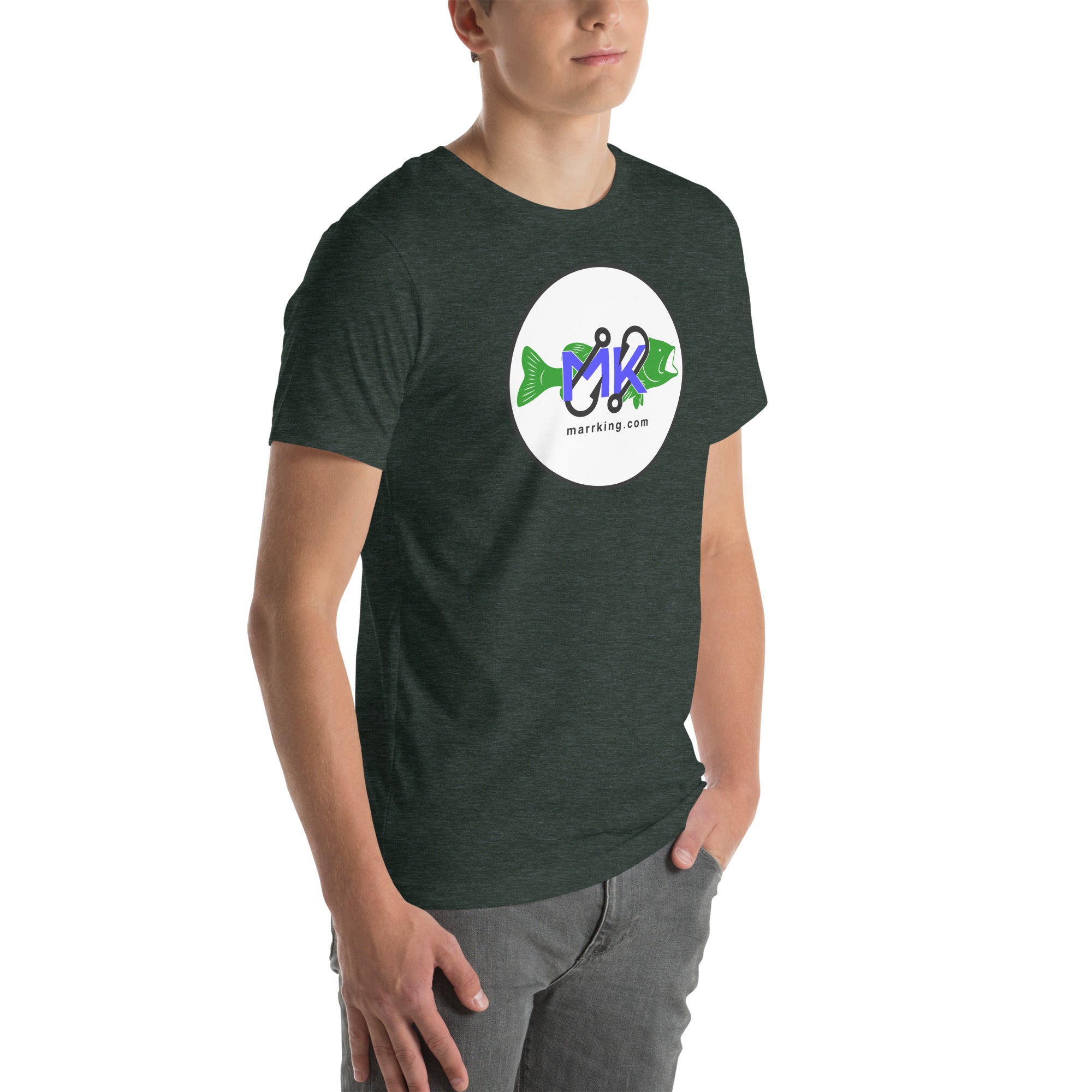 Unisex t-shirt - MK with fish