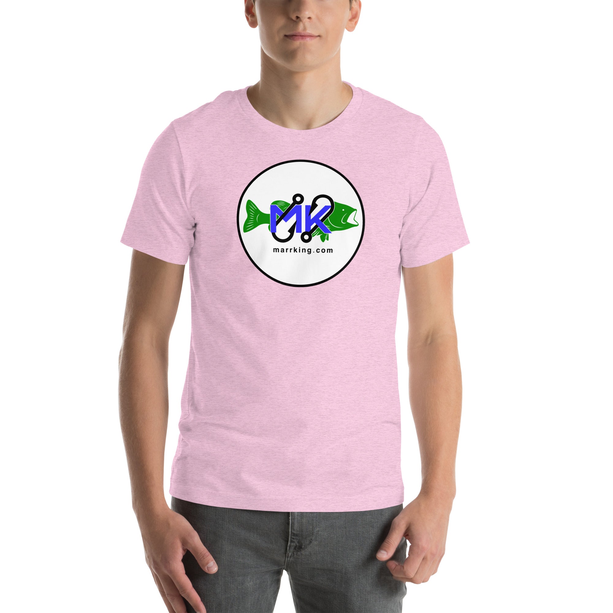 Unisex t-shirt - MK with fish