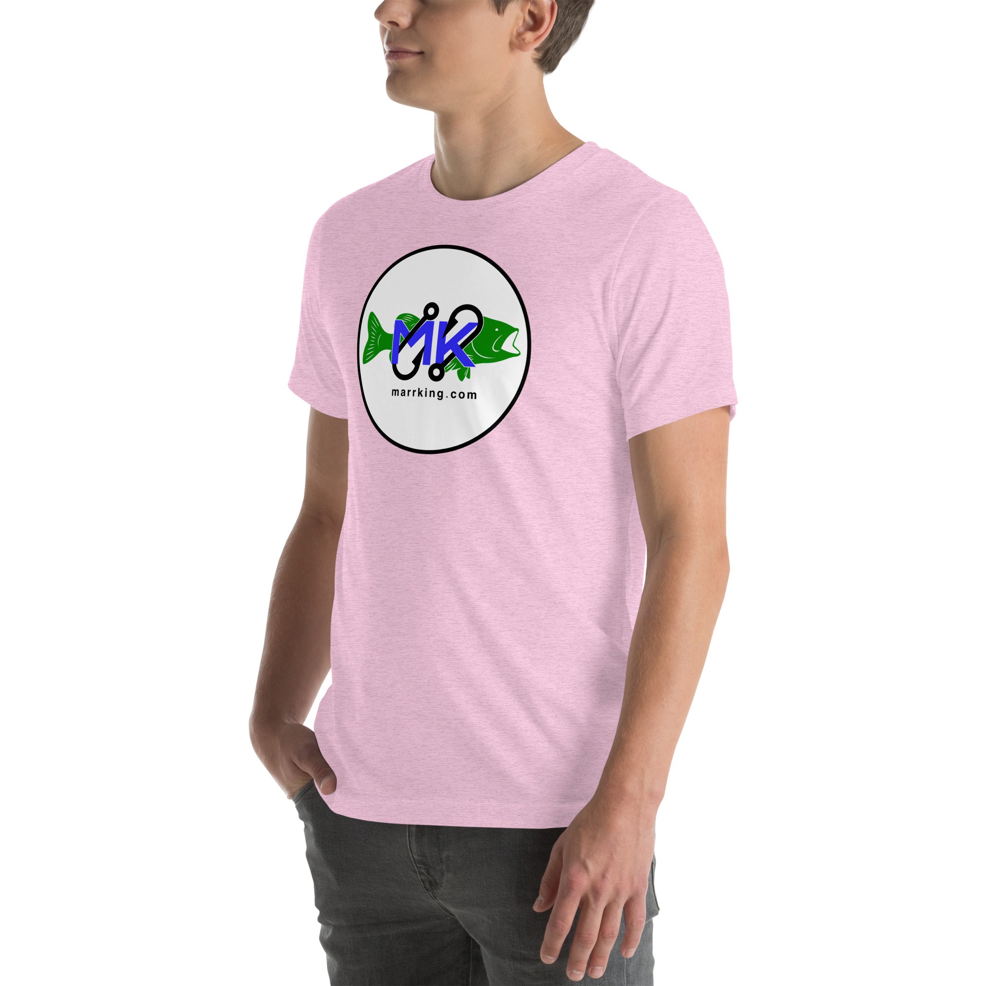 Unisex t-shirt - MK with fish