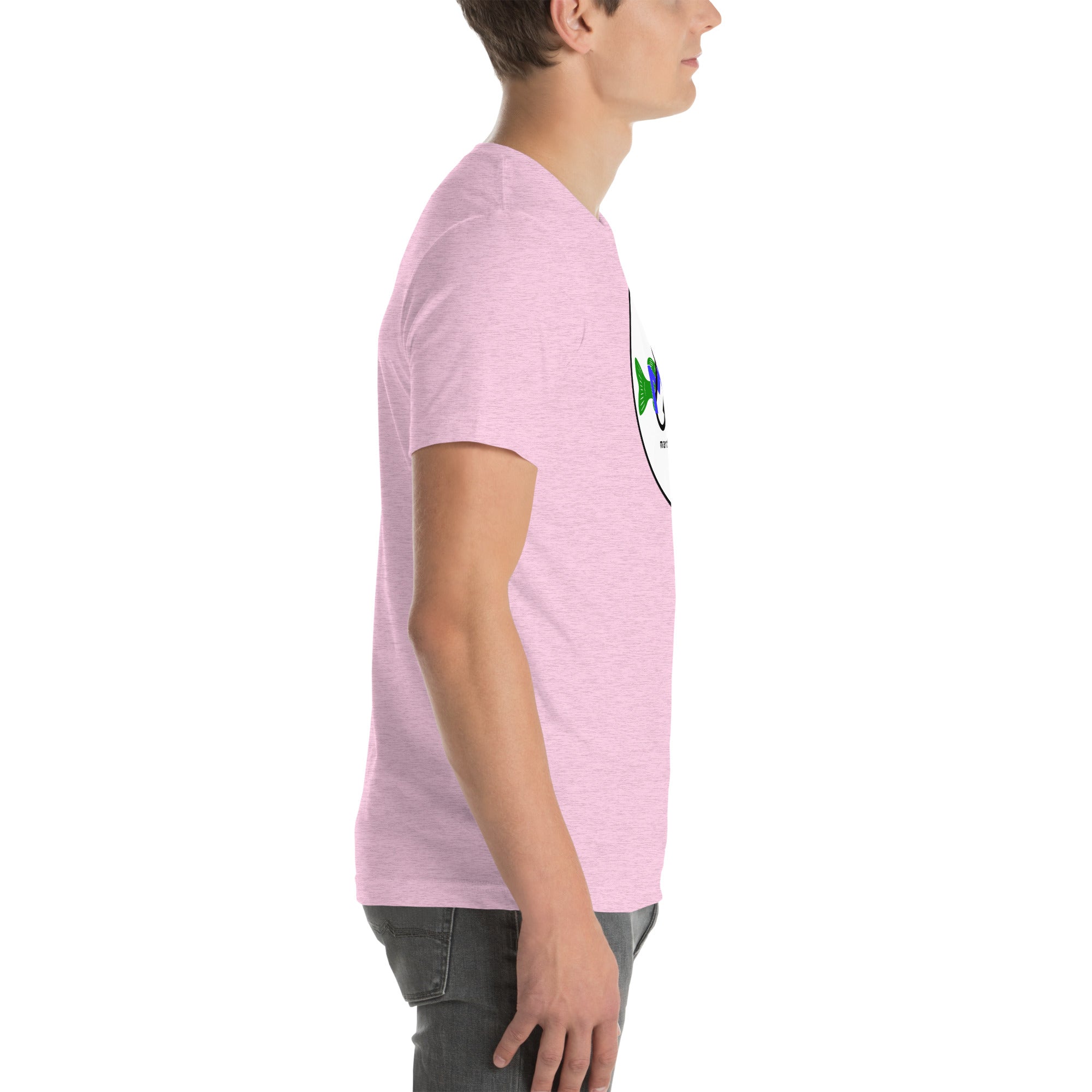 Unisex t-shirt - MK with fish