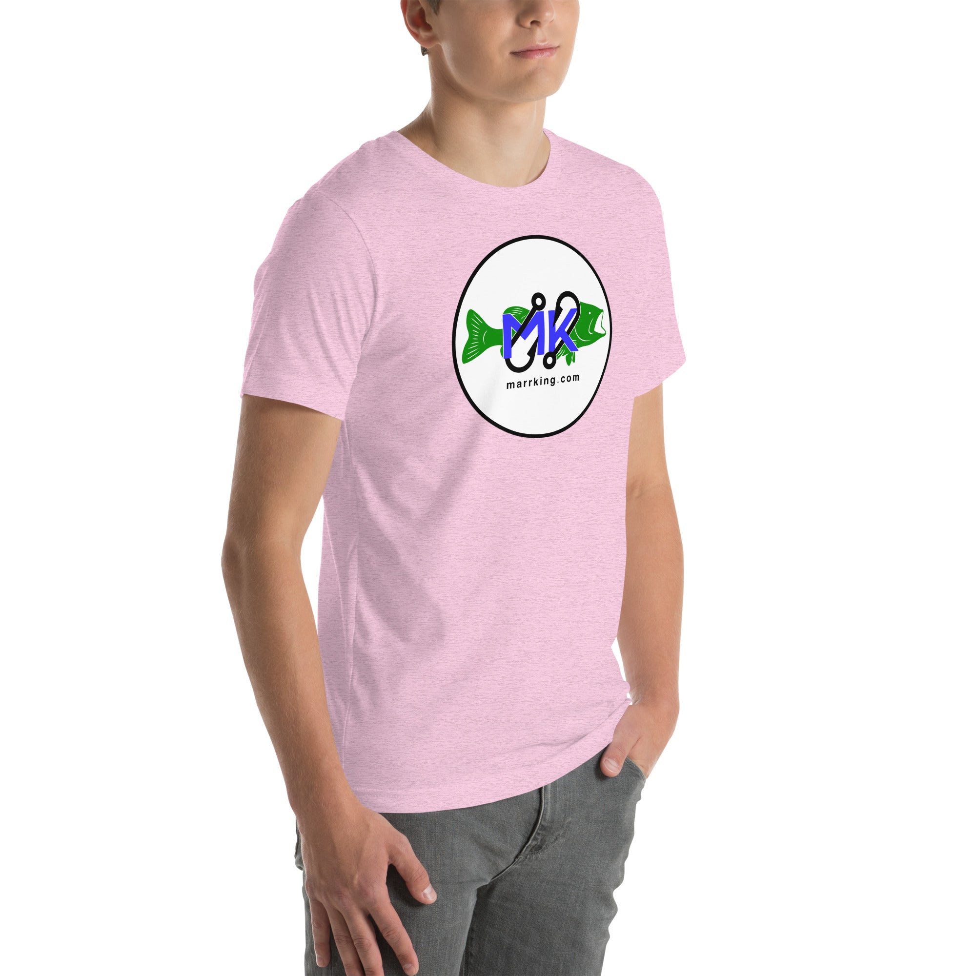 Unisex t-shirt - MK with fish