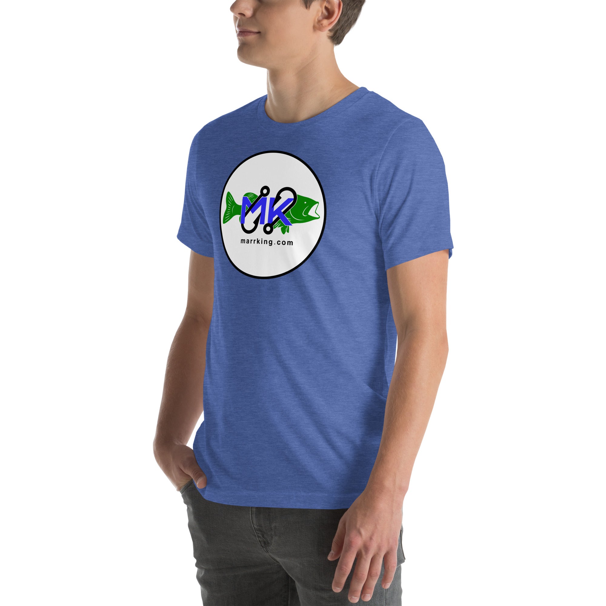 Unisex t-shirt - MK with fish