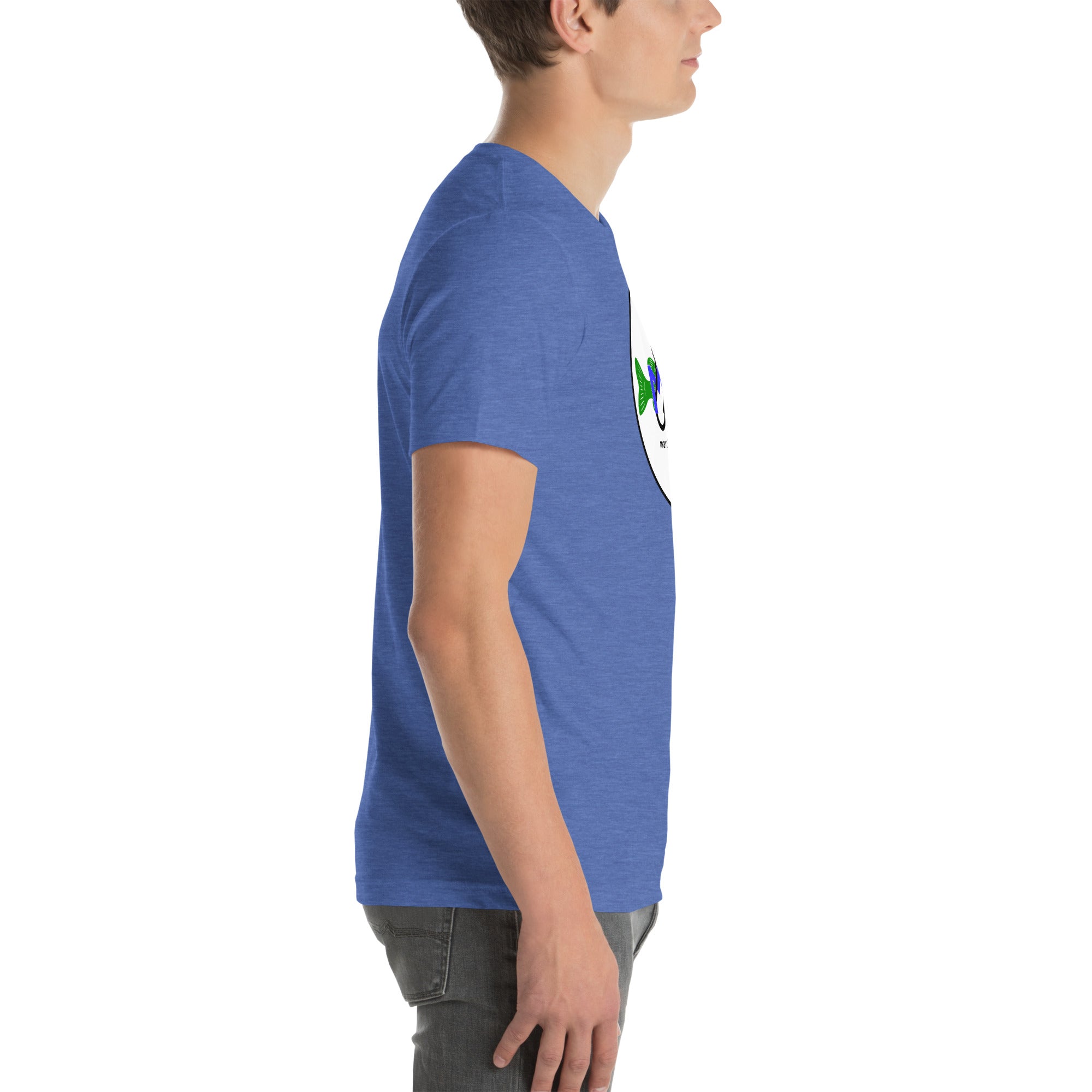 Unisex t-shirt - MK with fish