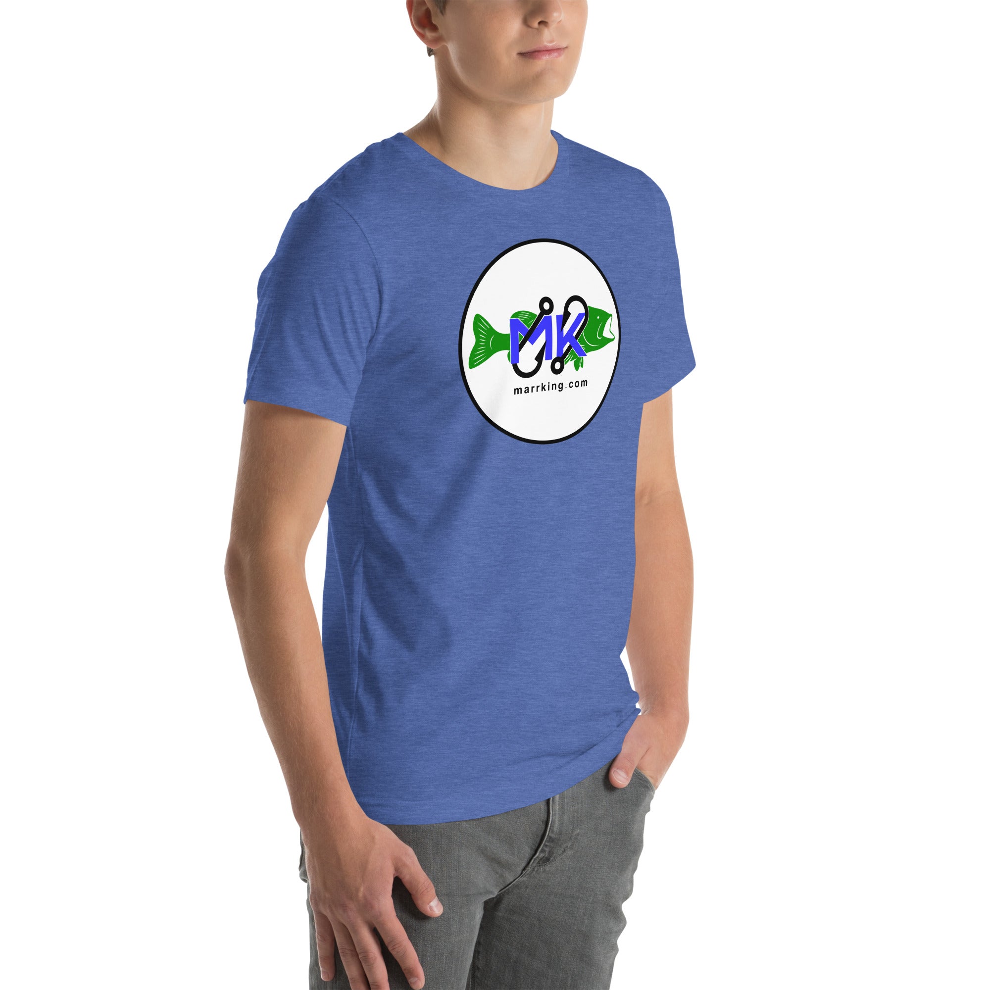 Unisex t-shirt - MK with fish