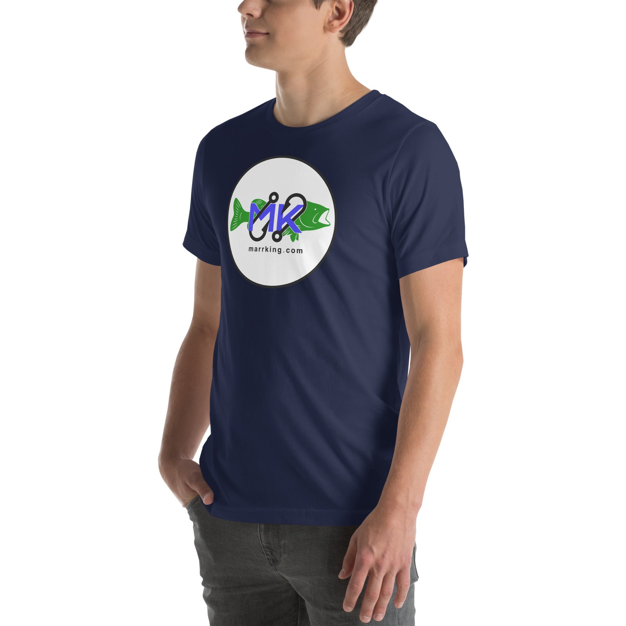 Unisex t-shirt - MK with fish