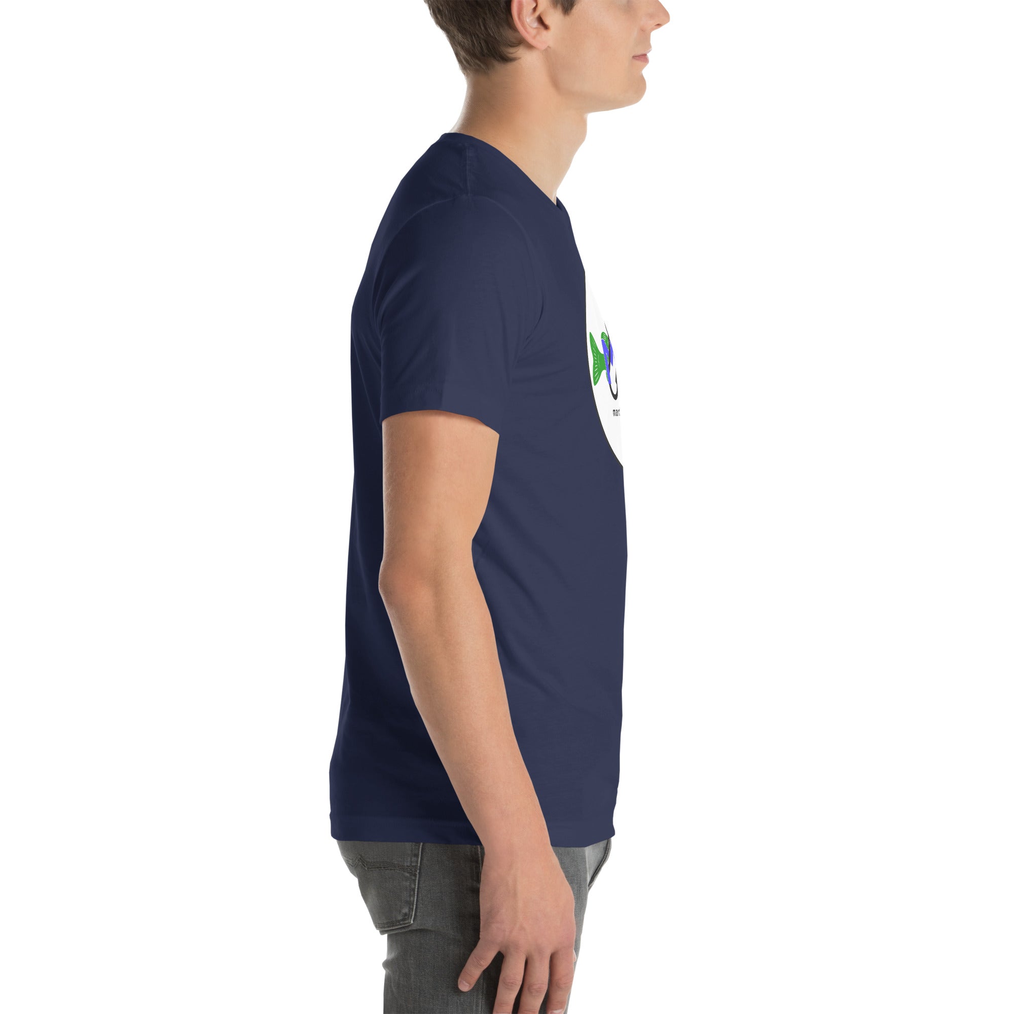 Unisex t-shirt - MK with fish