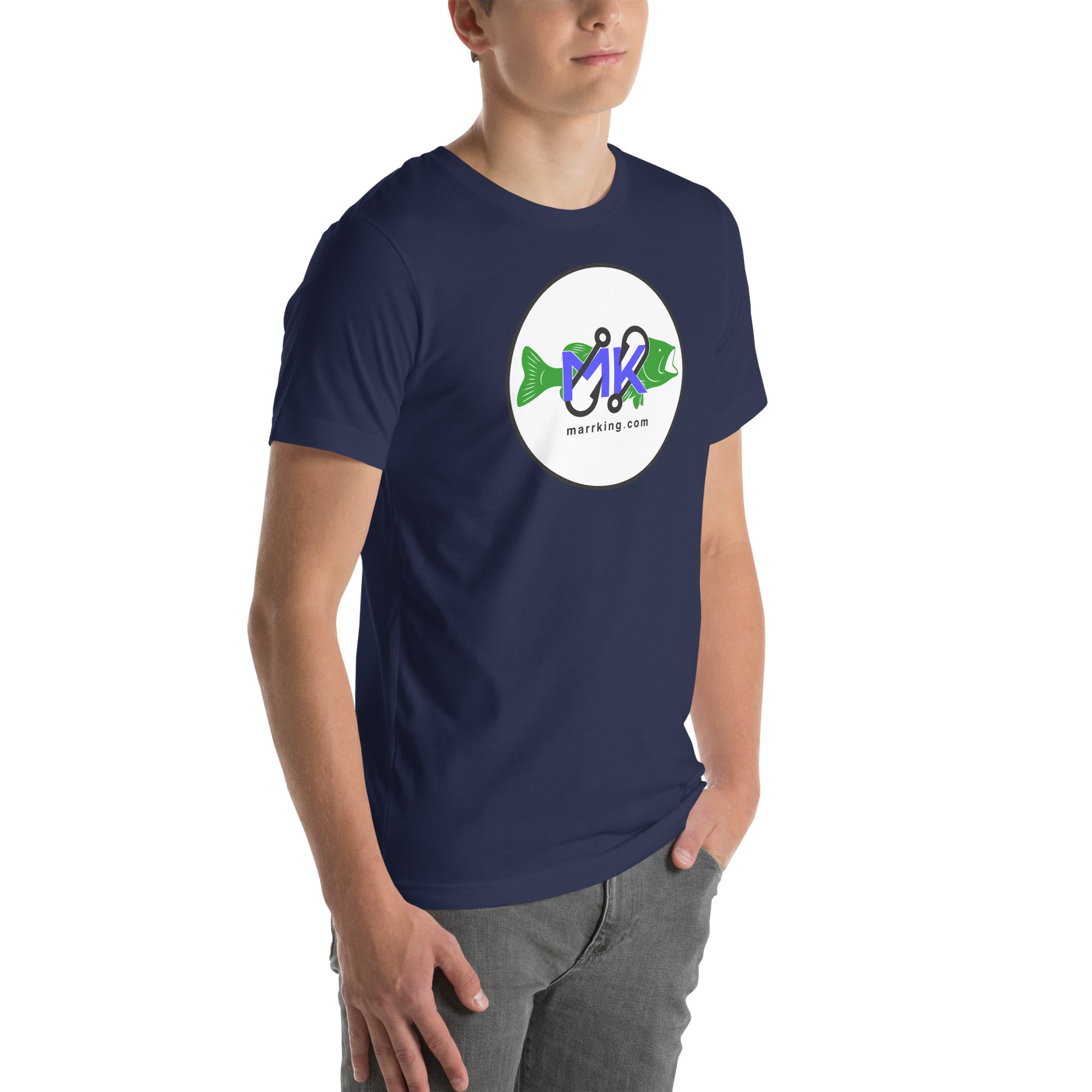 Unisex t-shirt - MK with fish