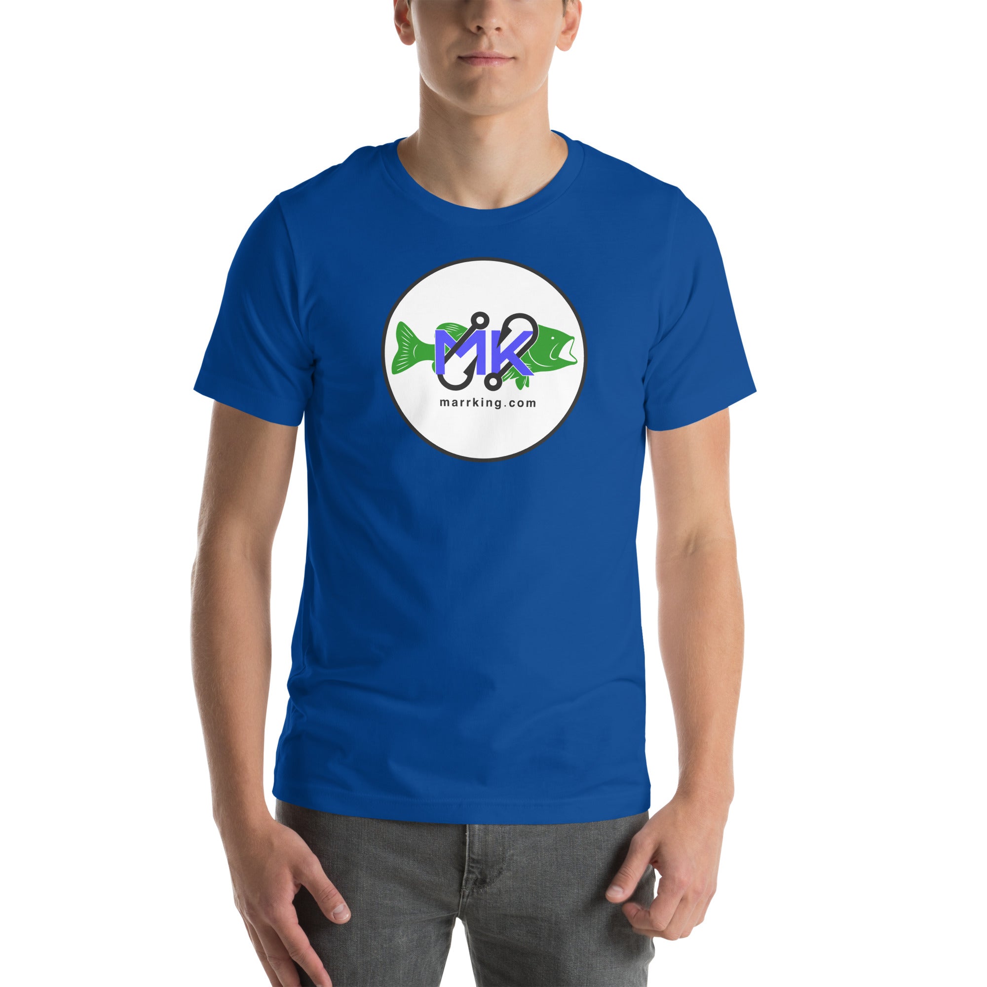 Unisex t-shirt - MK with fish
