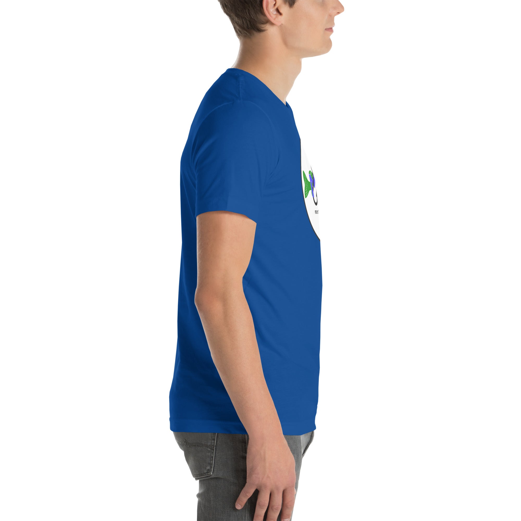 Unisex t-shirt - MK with fish