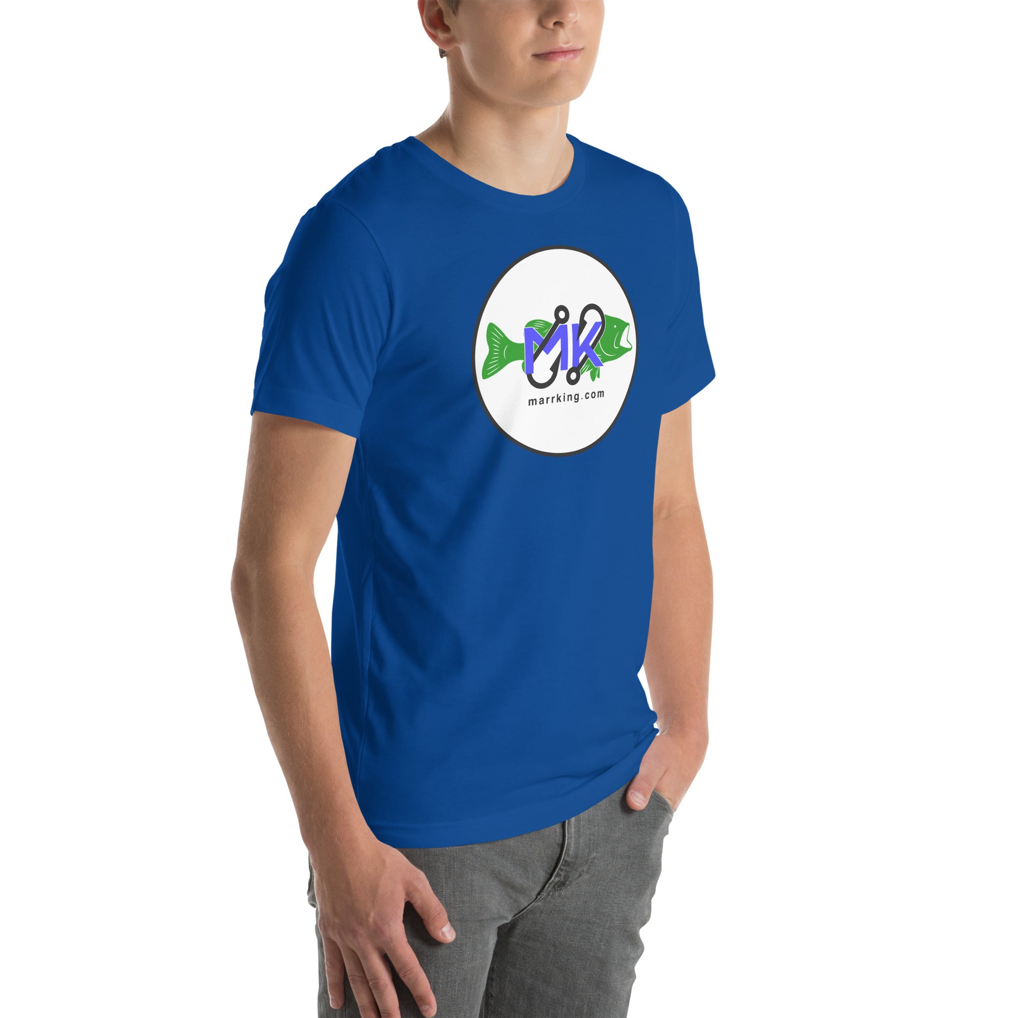 Unisex t-shirt - MK with fish