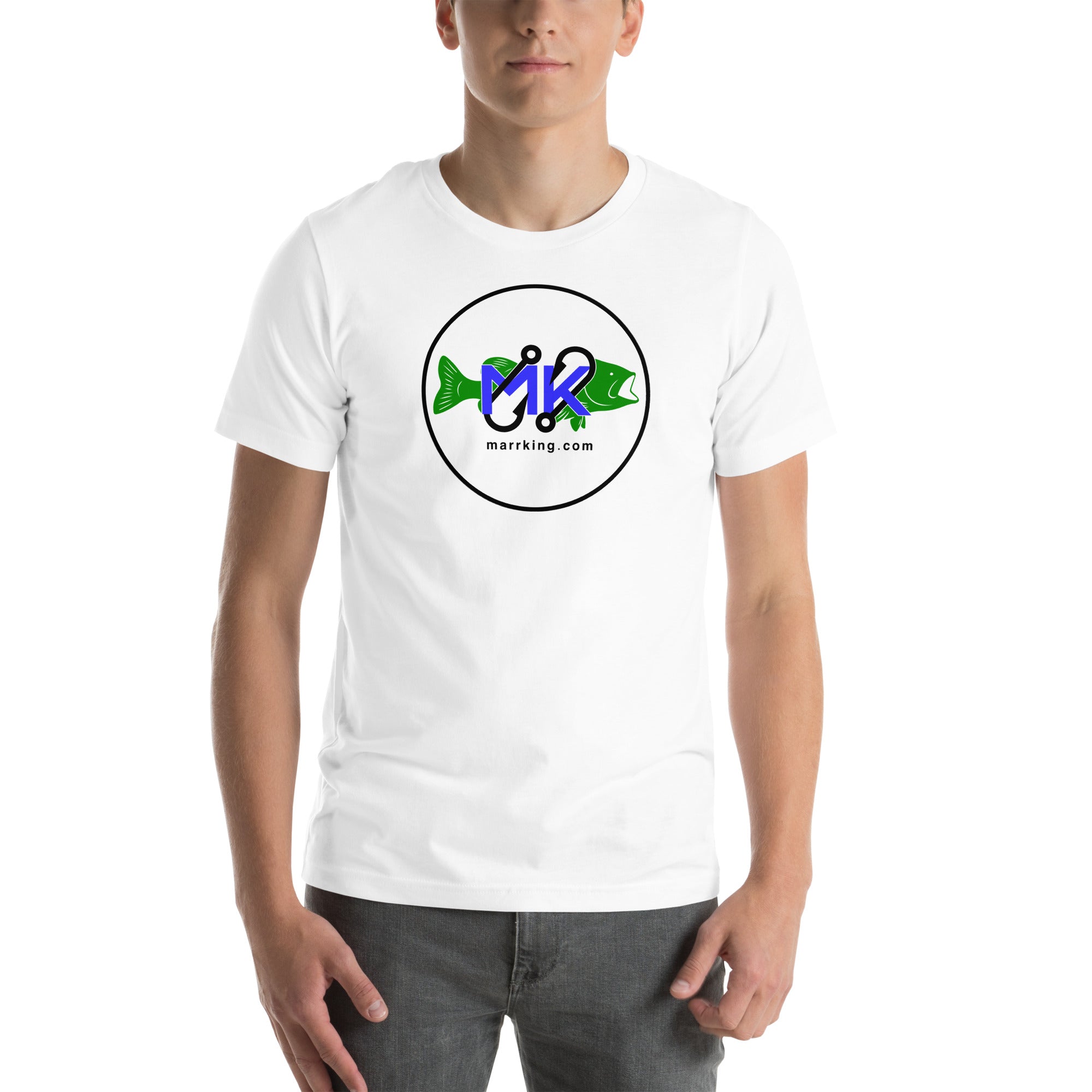 Unisex t-shirt - MK with fish
