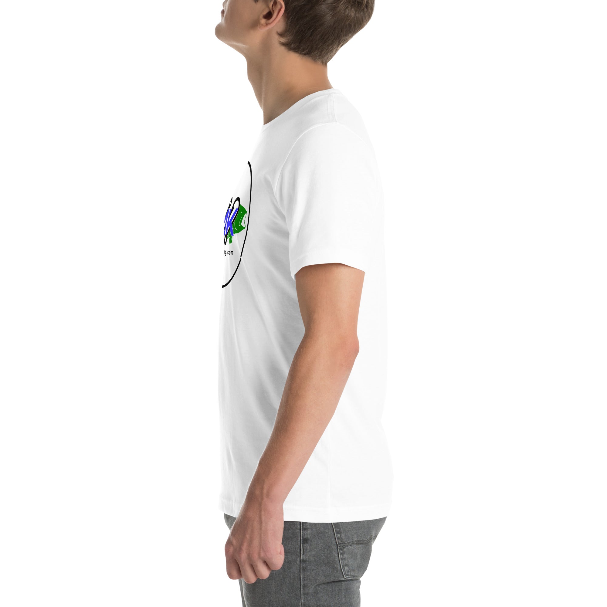 Unisex t-shirt - MK with fish