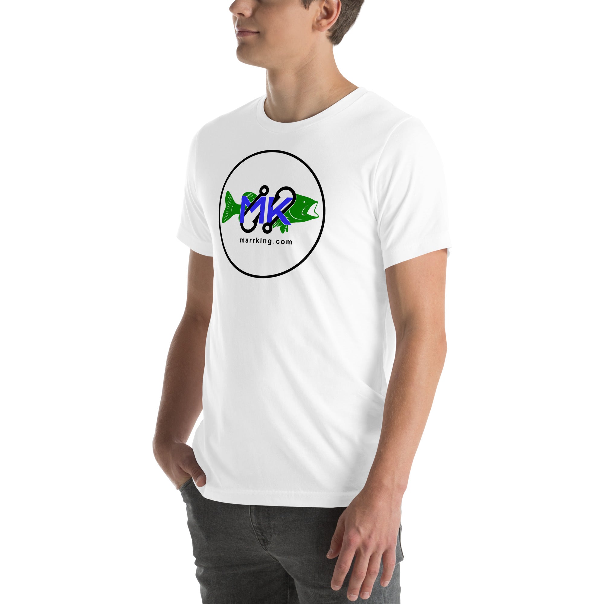 Unisex t-shirt - MK with fish