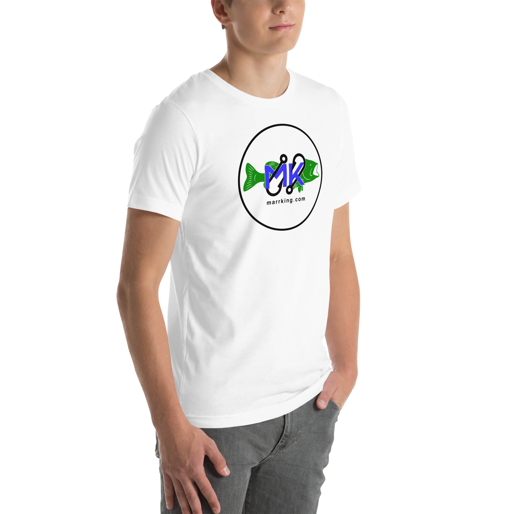 Unisex t-shirt - MK with fish