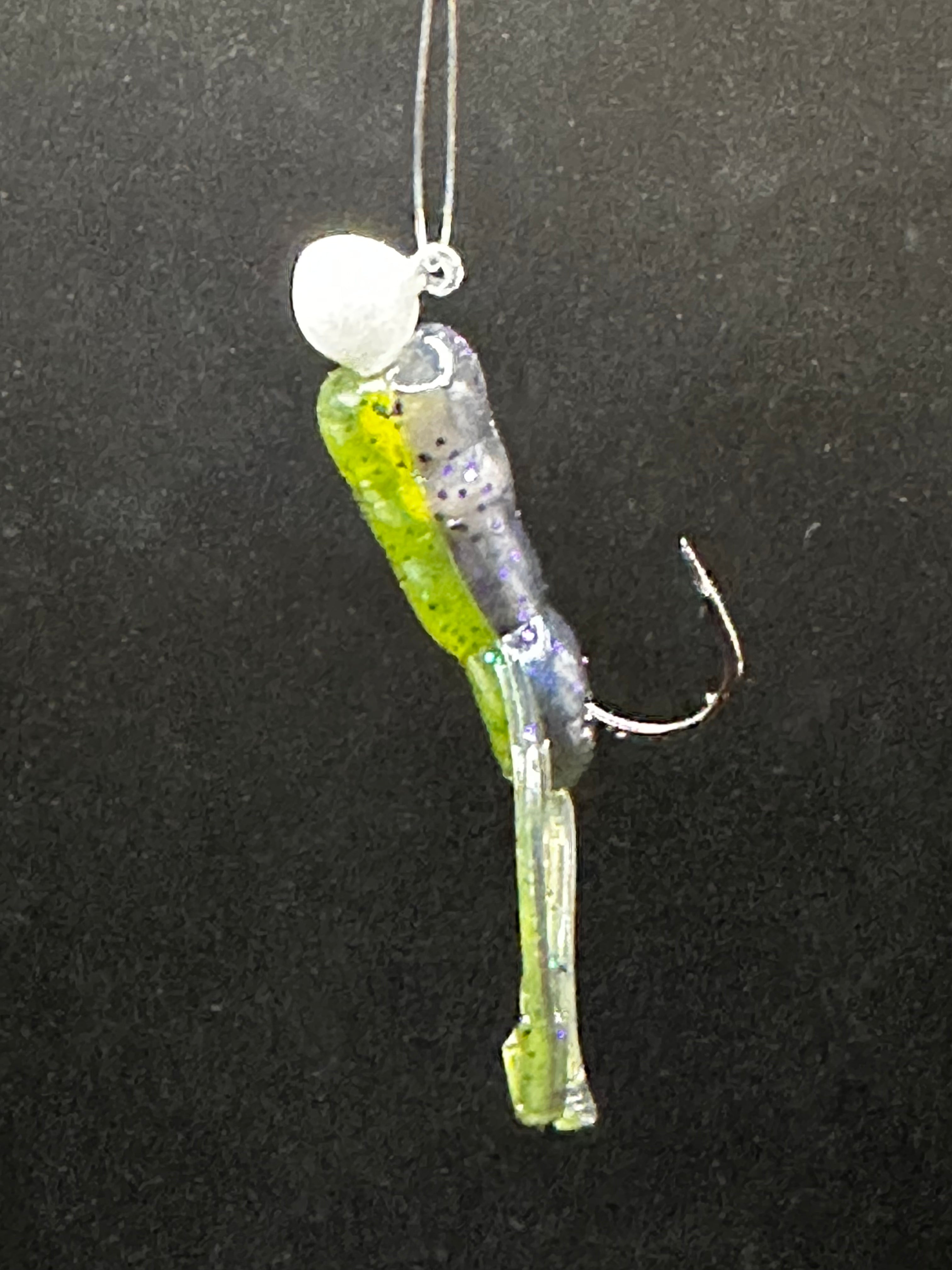 2.5'' Craw Laminate (two-tone) - Pack of 9 (jig head not included)