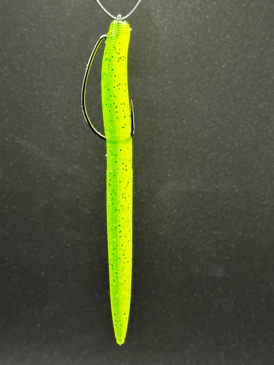 5" Stick Bait Laminate (two-tone) - pack of 7 (hook not included)