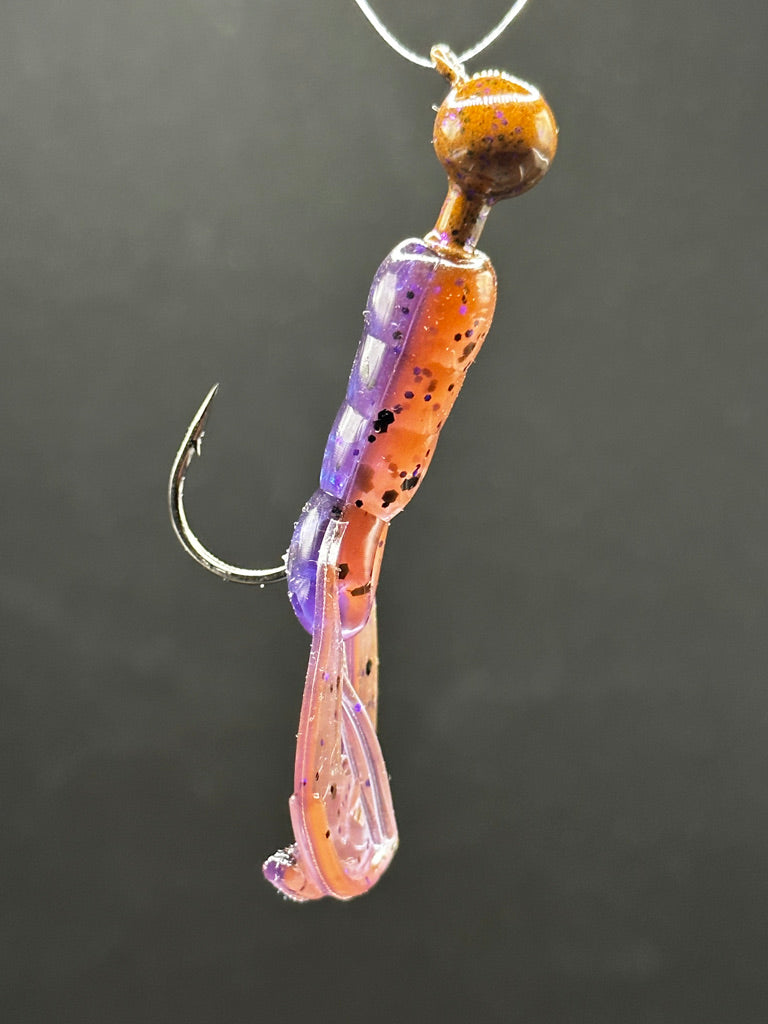 2.5'' Craw Laminate (two-tone) - Pack of 9 (jig head not included)