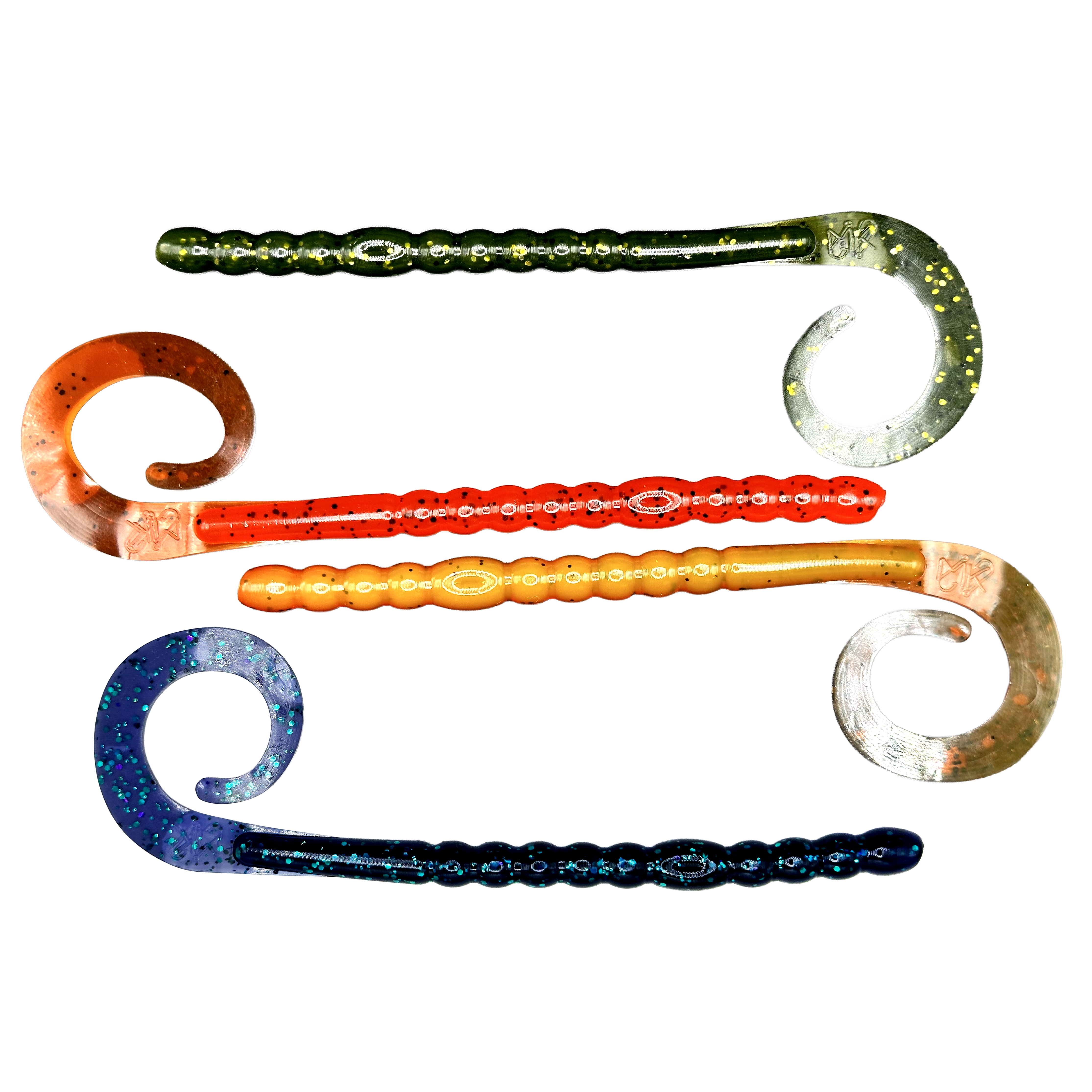 10” Curly Tail Worm