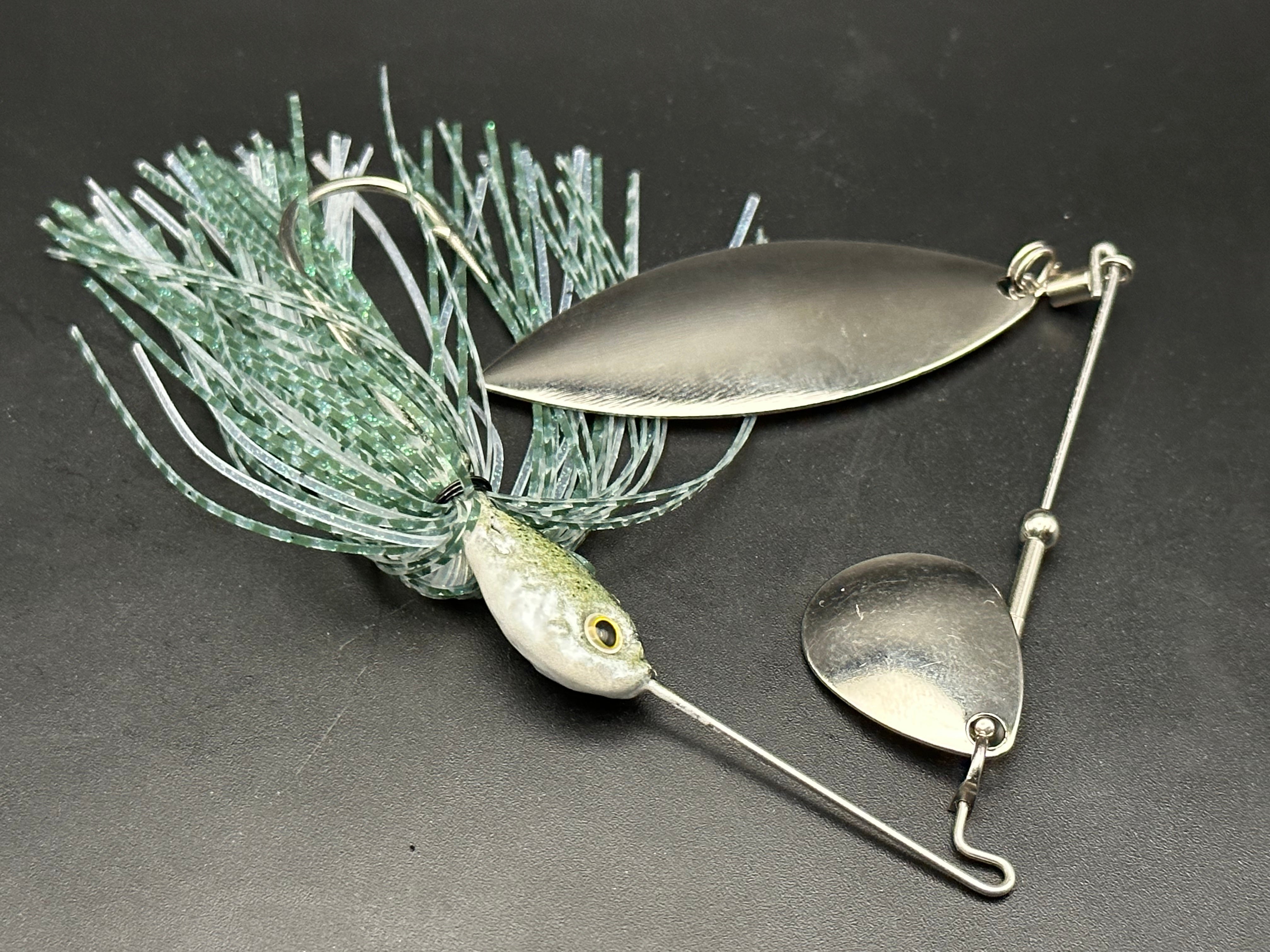 Spinner Baits - 1 Jig wire tied by hand